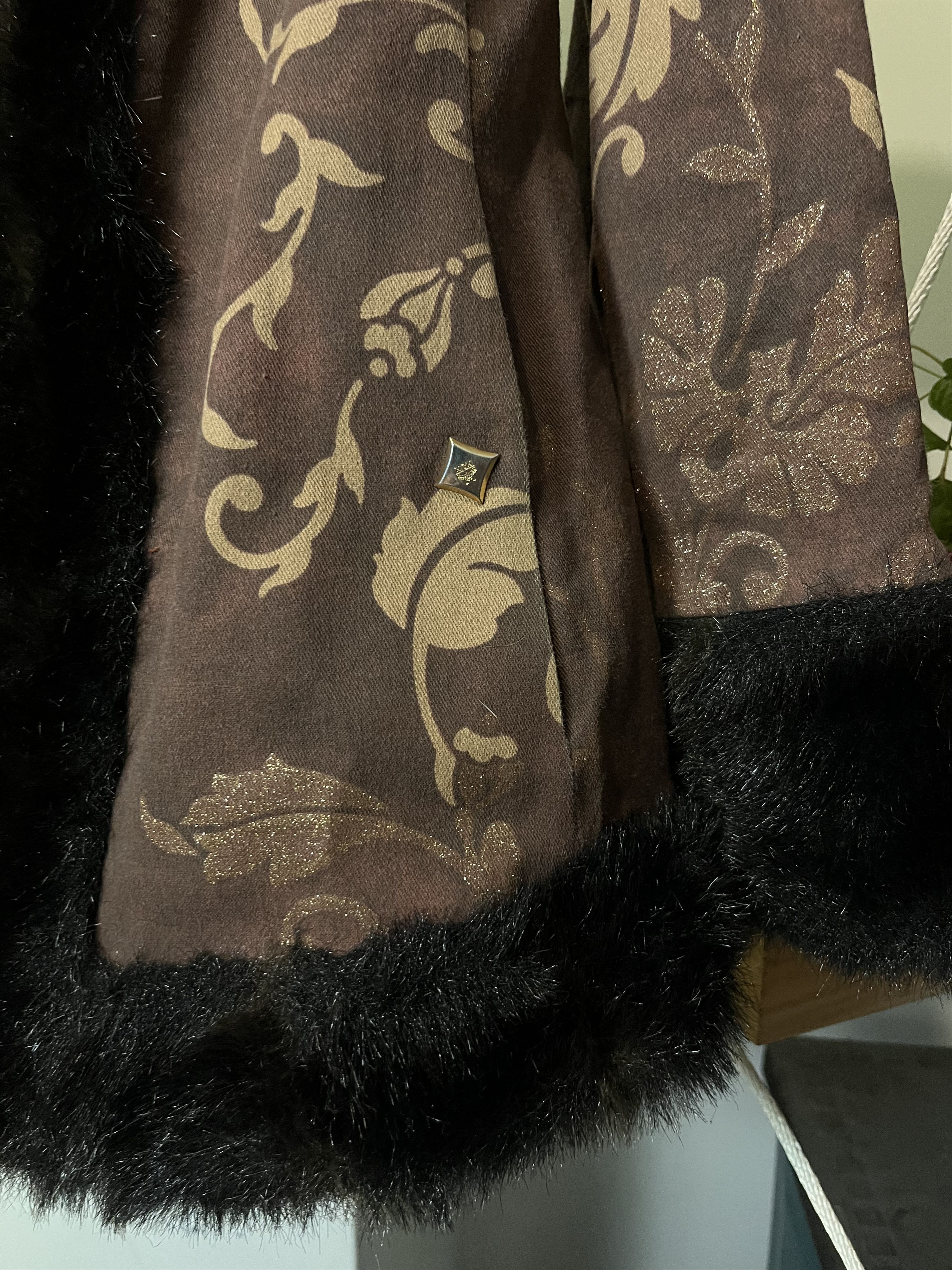MCM × Vintage Vintage 90s MCM Faux Fur Coat Size L / US 10 / IT 46 - 7 Thumbnail