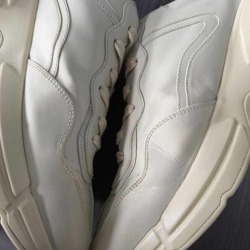 Gucci Gucci Rhyton White Platform Sneakers for Men - Size US 8 / EU 41 - 4 Thumbnail