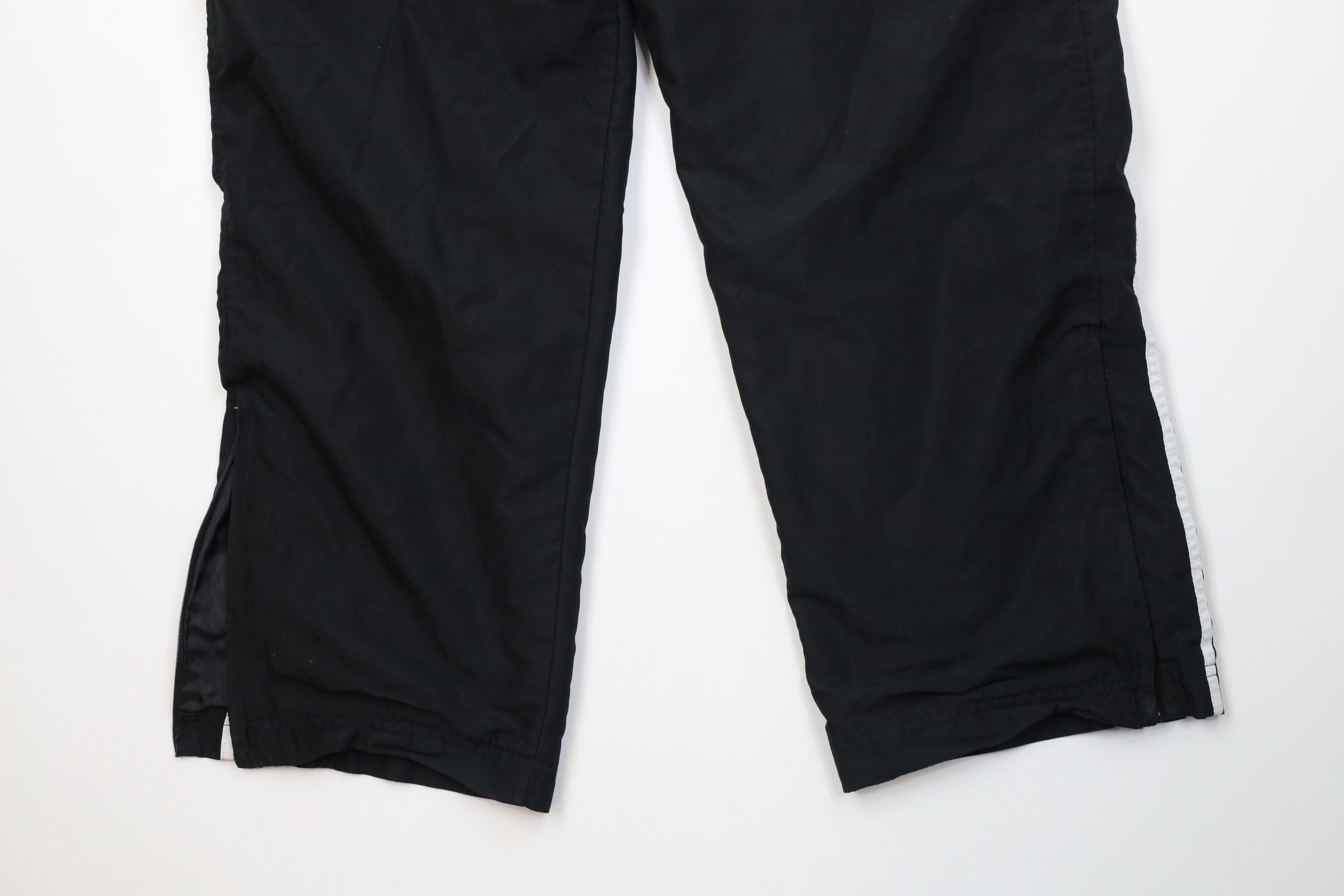 Vintage Vintage 90s Y2K Streetwear Lined Wide Leg Microfiber Pants Size US 36 / EU 52 - 18 Thumbnail