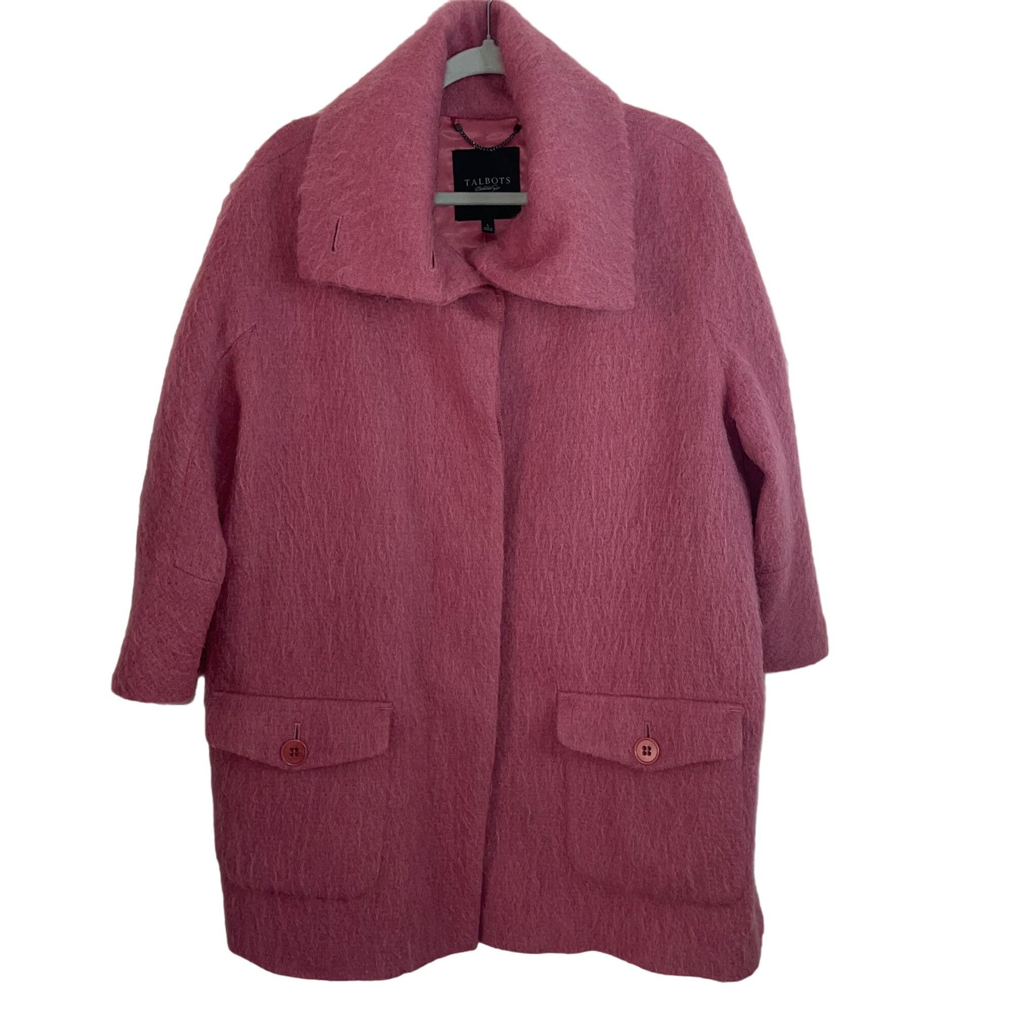 Talbots Talbots Womens Coat Size Large Pink Pockets Size L / US 10 / IT 46 - 7 Thumbnail