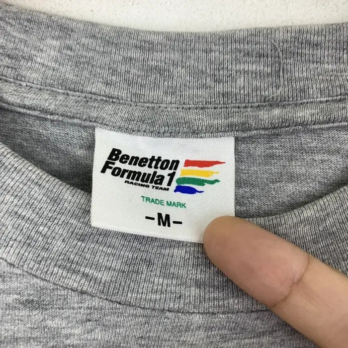 Benetton Vintage 90’ BENETTON FORMULA 1 Racing Team Tee Shirt Size US M / EU 48-50 / 2 - 6 Thumbnail