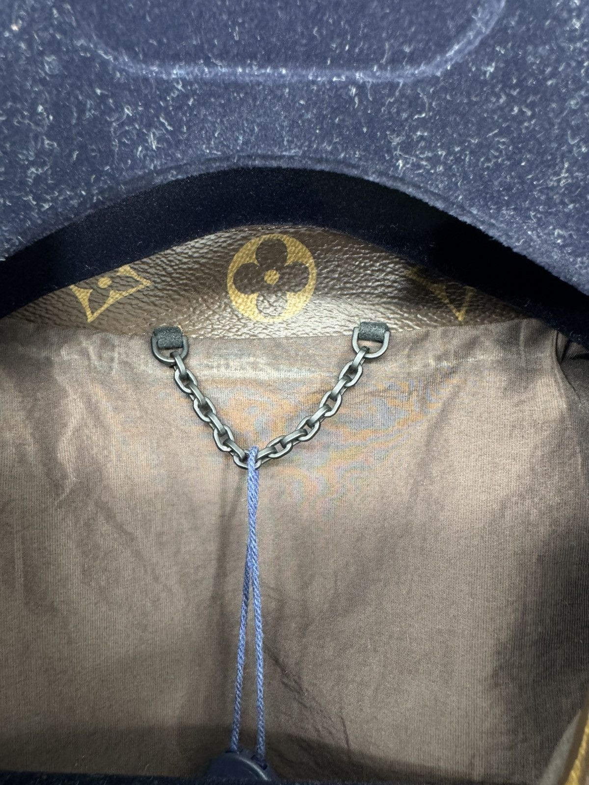 Louis Vuitton Louis Vuitton x Nigo Varsity Monogram Leather Jacket Size US L / EU 52-54 / 3 - 10 Thumbnail