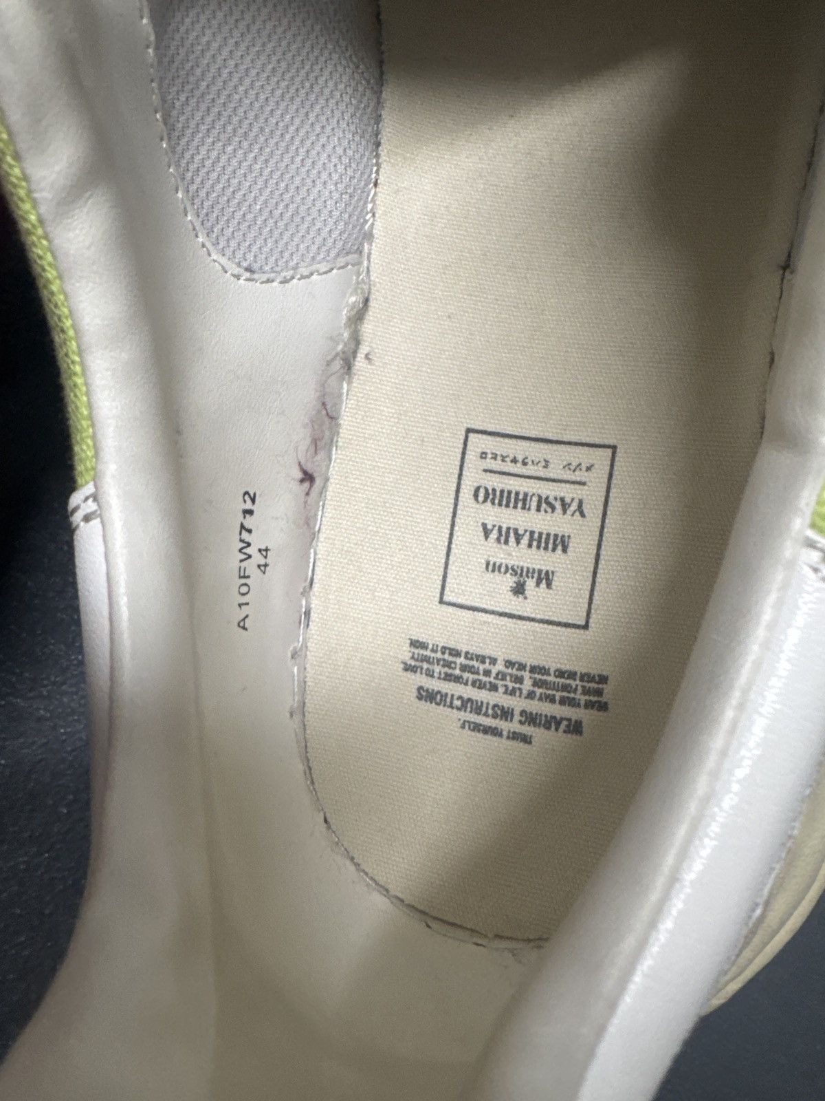 Maison MIHARA YASUHIRO Maison Mihara Yasuhiro Lime Green “Blakey” Size US 10.5 / EU 43-44 - 5 Thumbnail