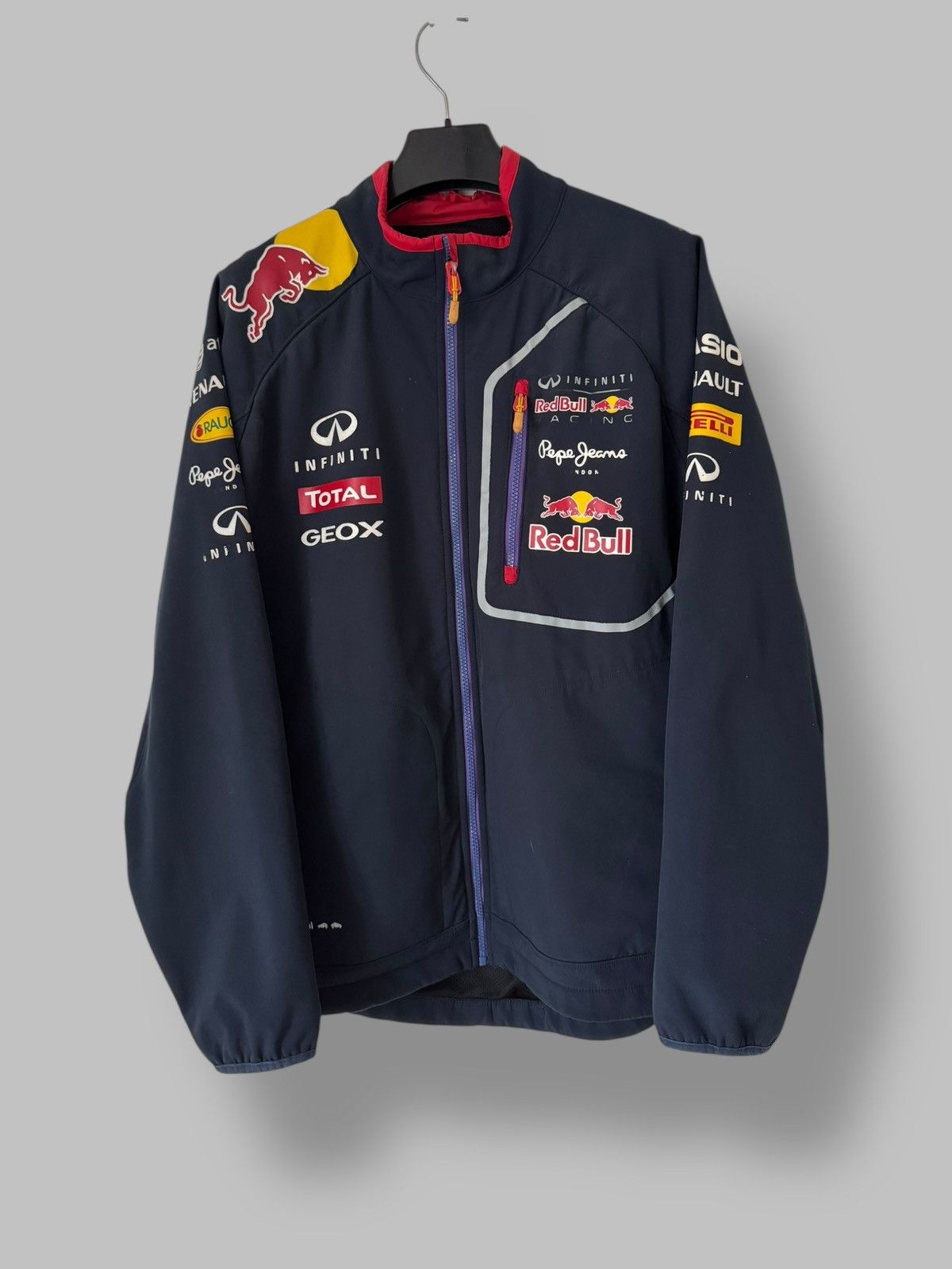 Red Bull Red Bull Racing Softshell Pepe Jeans Infiniti Jacket Size US XL / EU 56 / 4 - 1 Thumbnail