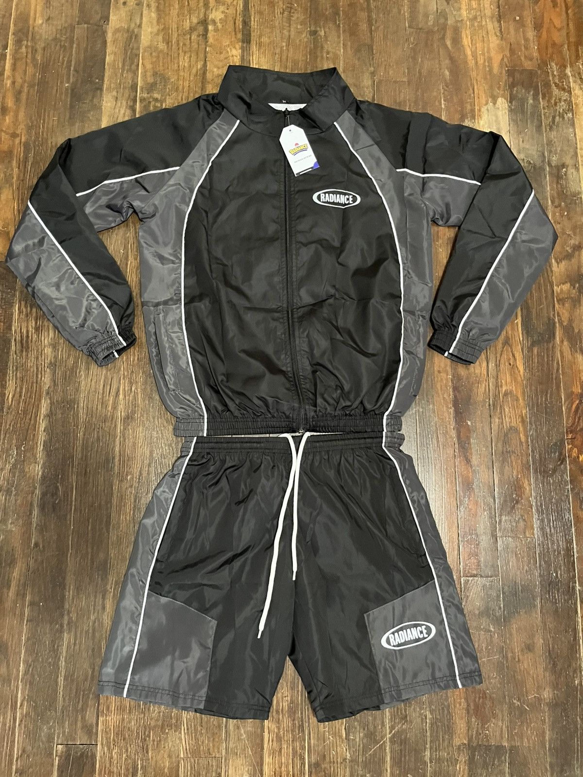 Nike y2k radiance windbreaker set black gray men’s large Size M / US 6-8 / IT 42-44 - 15 Thumbnail