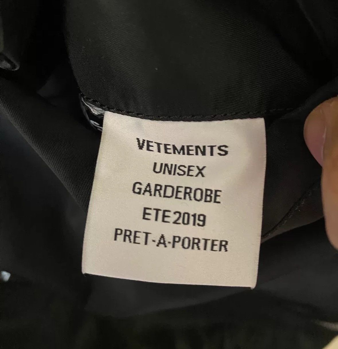 Vetements Vetements Georgia QR code cotton clothing jacket Size US XS / EU 42 / 0 - 6 Thumbnail