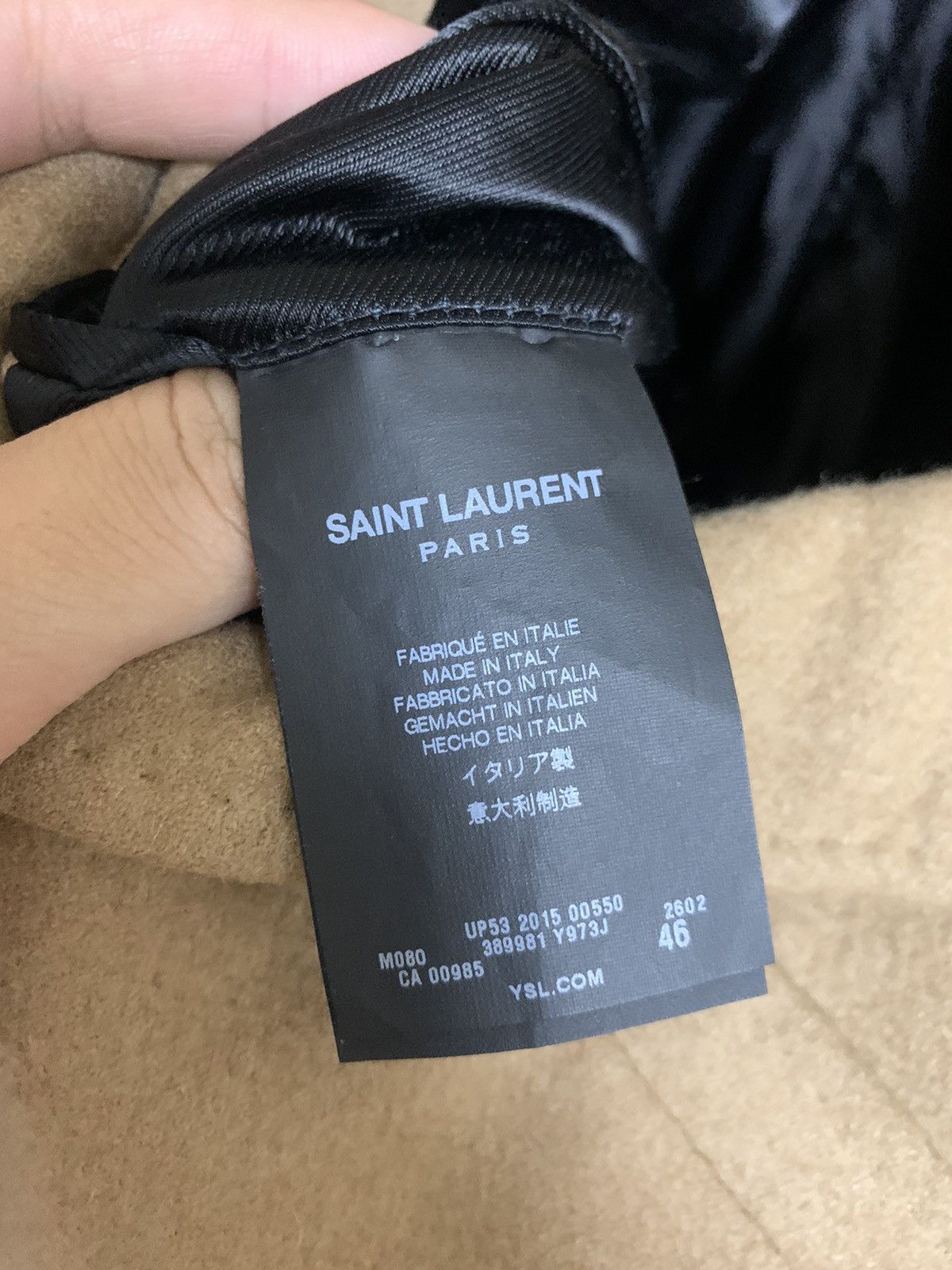 Saint Laurent Paris Saint Laurent 2015FW Camel Chestfield Coat Size US S / EU 44-46 / 1 - 4 Thumbnail