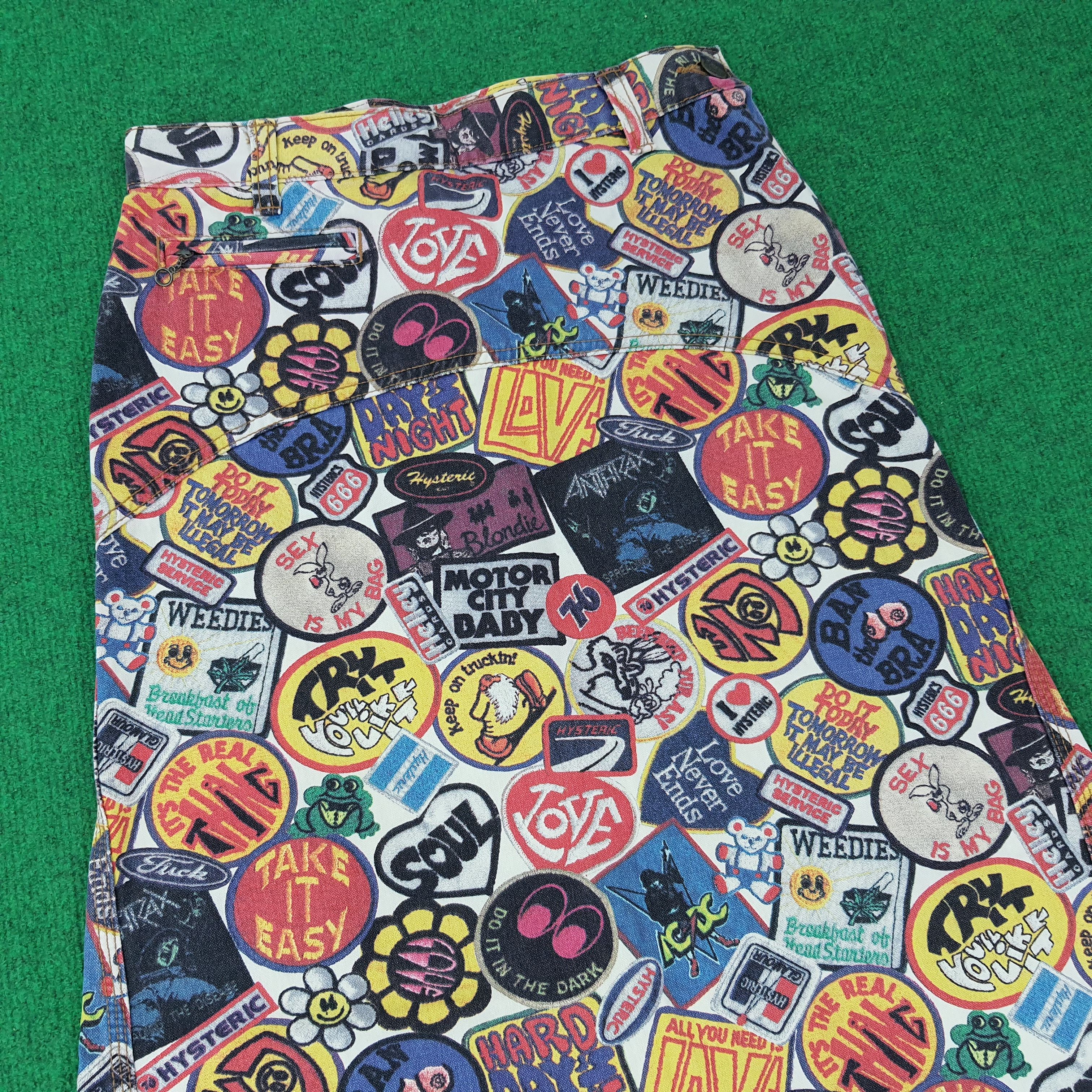 Hysteric Glamour Vintage Hysteric Glamour Japan Fullprint Skirt C235N15 Size 26" / US 2 / IT 38 - 2 Thumbnail