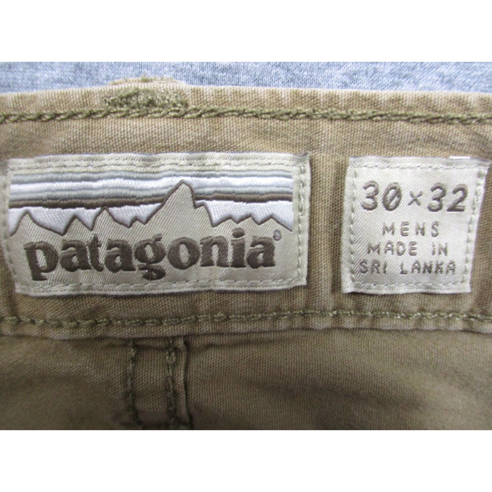 Patagonia Patagonia Pants 30 Men Khaki Straight Stretch Hiking Workwear Casual Size US 30 / EU 46 - 3 Thumbnail