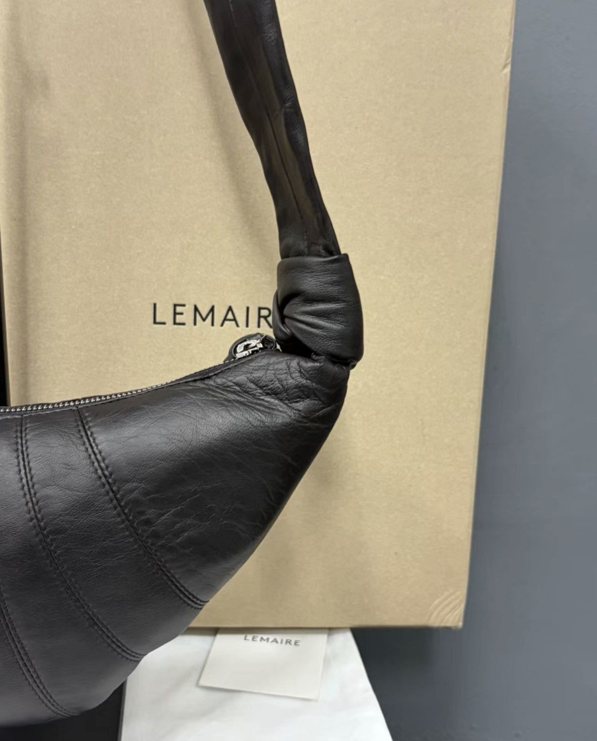 Lemaire Lemaire Small Croissant Bag K34 Size ONE SIZE - 6 Thumbnail