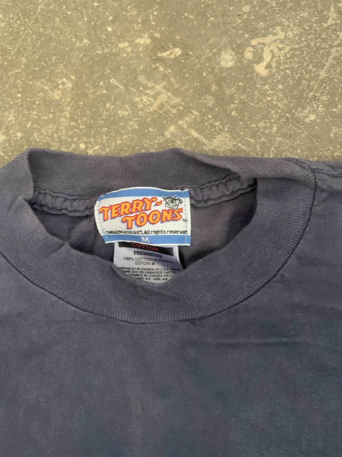 Cartoon Network Vintage Mighty Mouse T-Shirt Terry Toons Viacom Size XL Size US XL / EU 56 / 4 - 7 Thumbnail