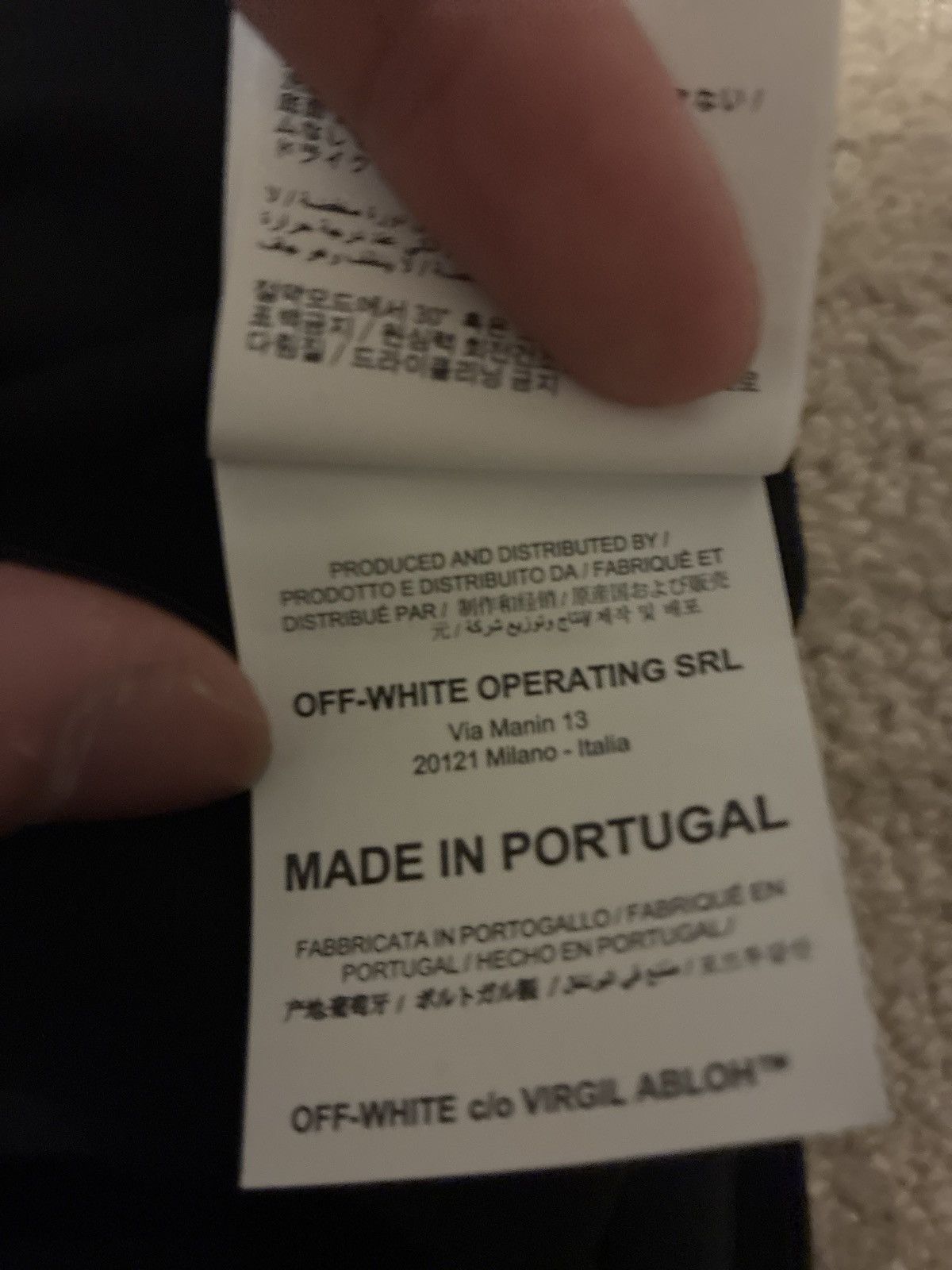 Off-White OFF-WHITE pascal painting black long sleeve Size XS / US 0-2 / IT 36-38 - 5 Thumbnail