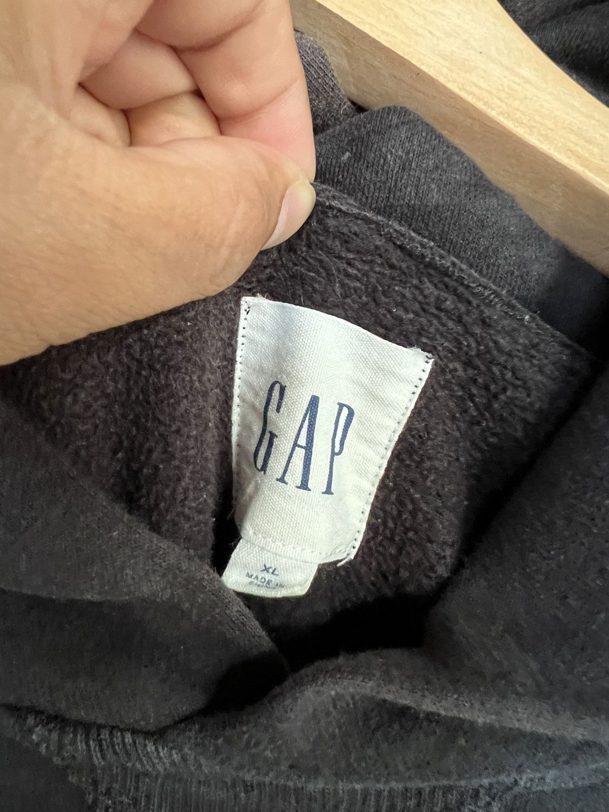 Gap Gap Plain Hoodies Size US XL / EU 56 / 4 - 4 Thumbnail