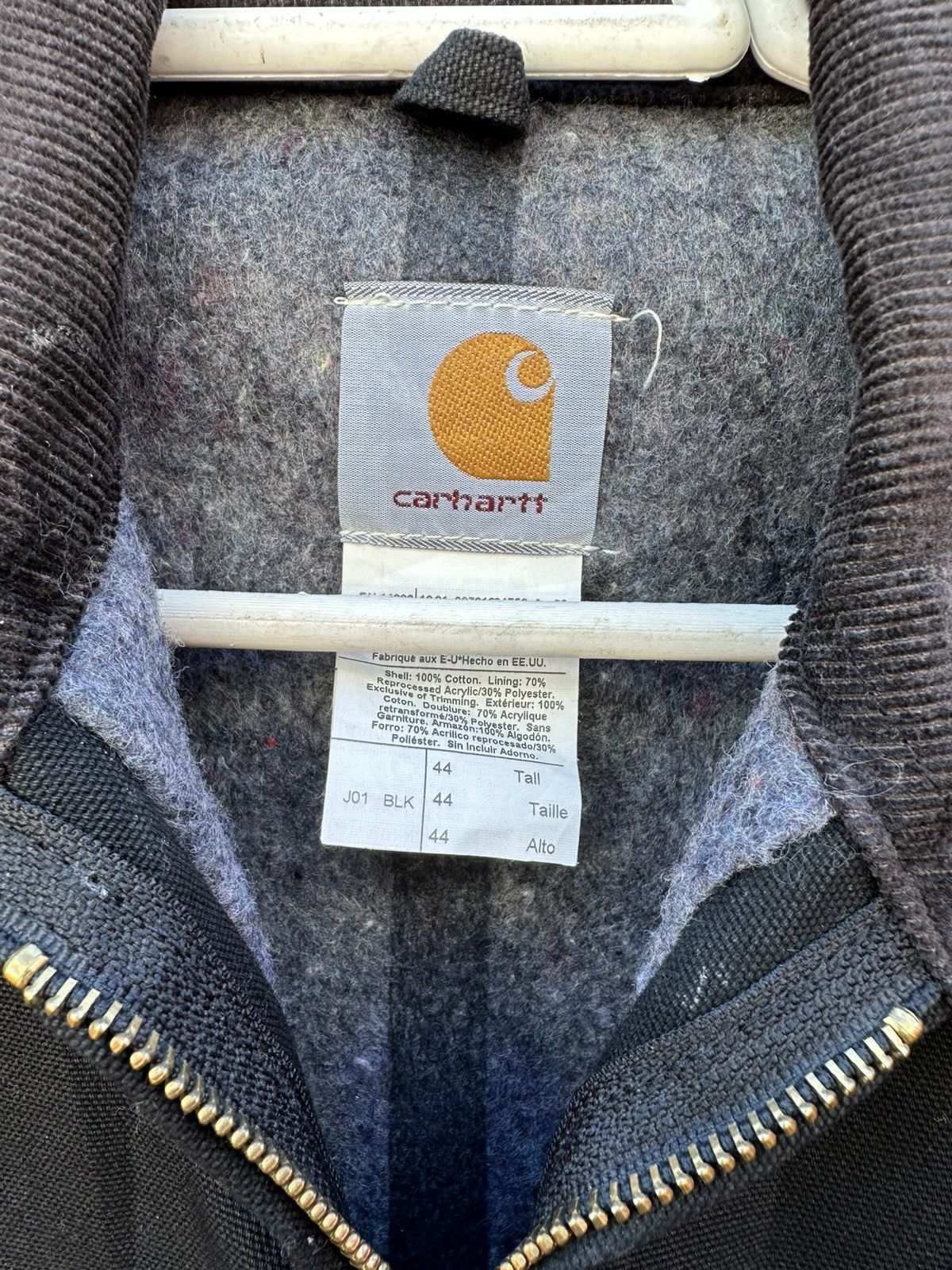 Carhartt × Vintage Deadstock Vintage Carhartt Blanket-Lined Detroit Jacket Size US M / EU 48-50 / 2 - 3 Thumbnail