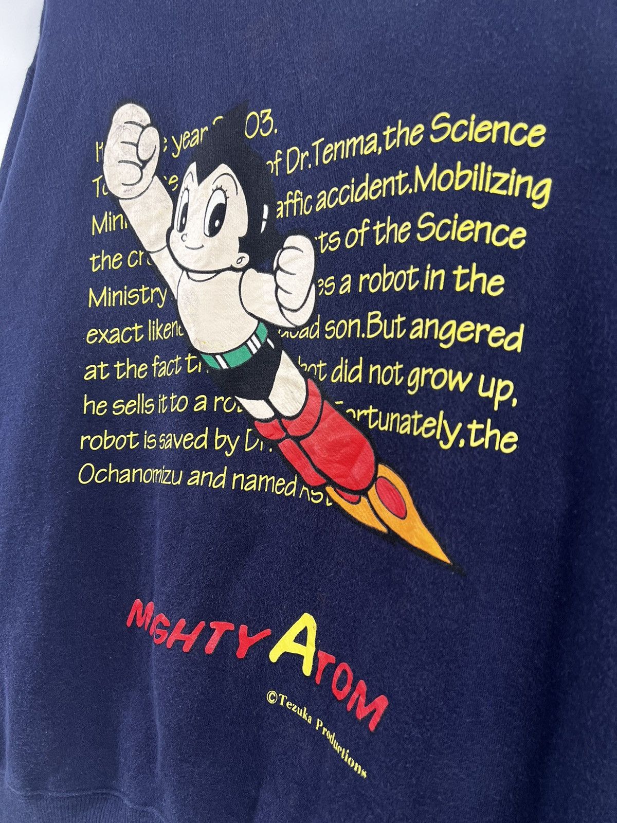 Cartoon Network × Vintage 🔥 VINTAGE 90's Astro Boy Mighty Atom by Tezuka Size US S / EU 44-46 / 1 - 4 Thumbnail