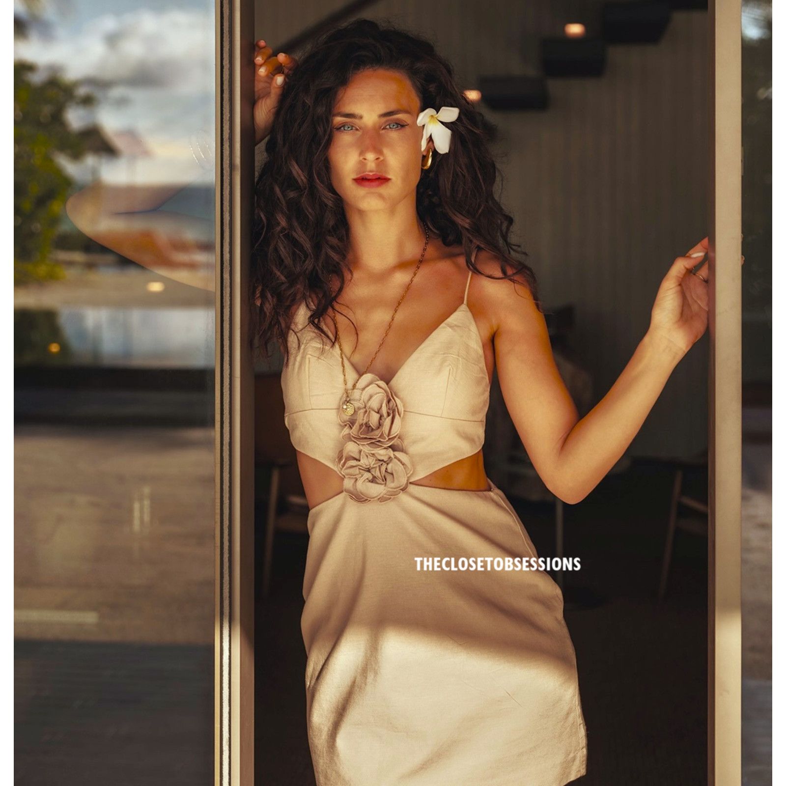 Zara ZARA Linen-Blend Mini Dress NWT Size L / US 10 / IT 46 - 2 Thumbnail