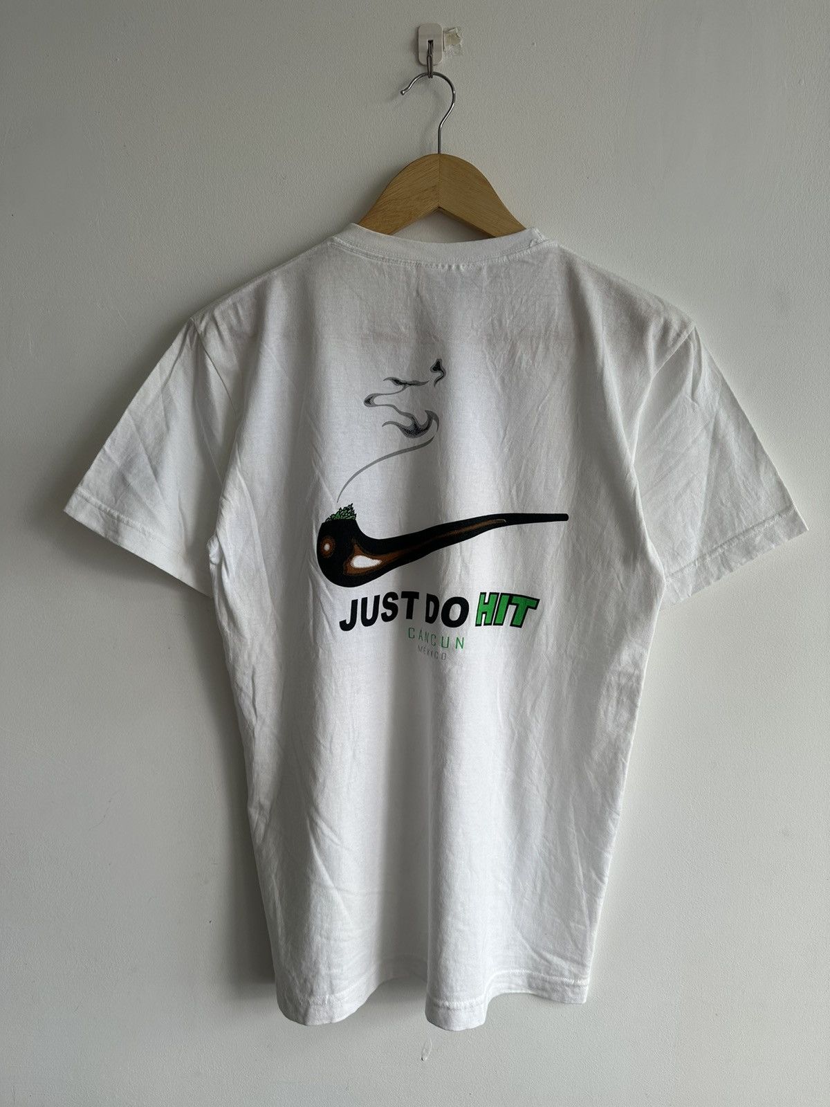 Vintage Vintage Blunt Cancun Just do hit Weed Parody Rare Size US M / EU 48-50 / 2 - 1 Thumbnail