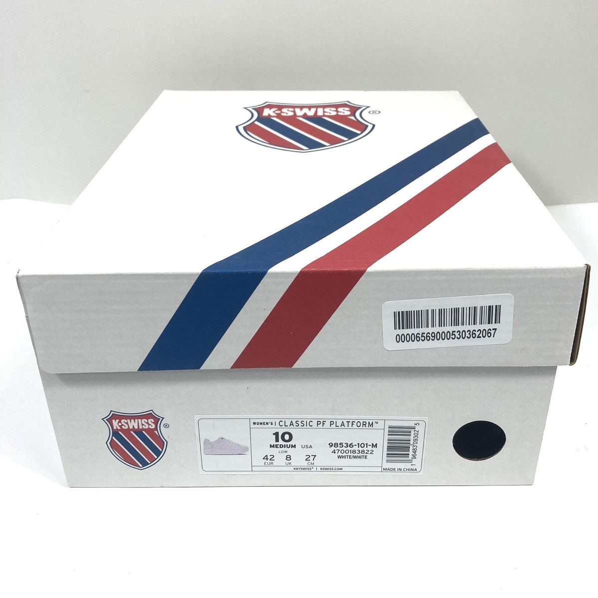 K-Swiss K-Swiss Classic PF Platform Sneakers White Size 10 US NEW Size US 10 / IT 40 - 10 Thumbnail