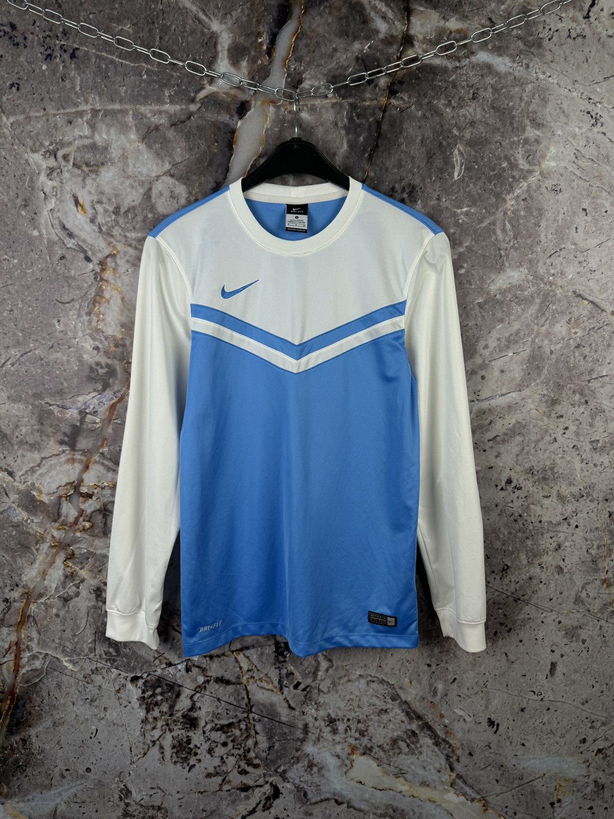 Nike × Vintage Men’s Nike Long Sleeve Shirt Sportswear Size Small Size US S / EU 44-46 / 1 - 1 Thumbnail