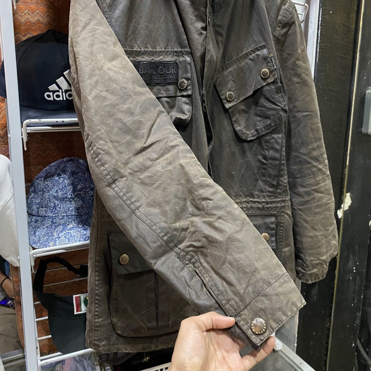 Barbour Barbour International FOG waxed parka Size US S / EU 44-46 / 1 - 19 Thumbnail