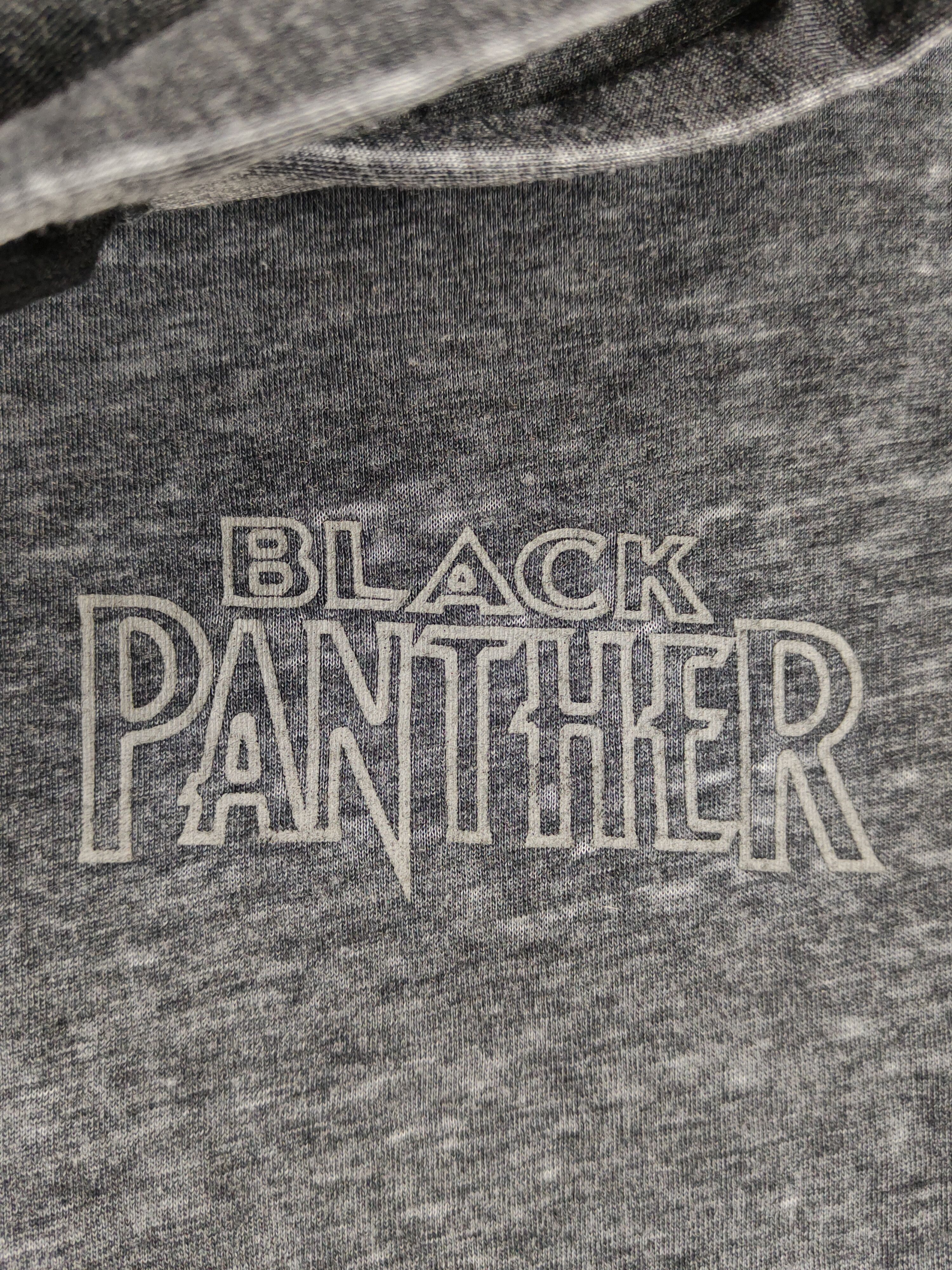 Marvel Comics DL Marvel Black Panther Hoodie Sleeveless Shirts #1169 Size US L / EU 52-54 / 3 - 5 Thumbnail