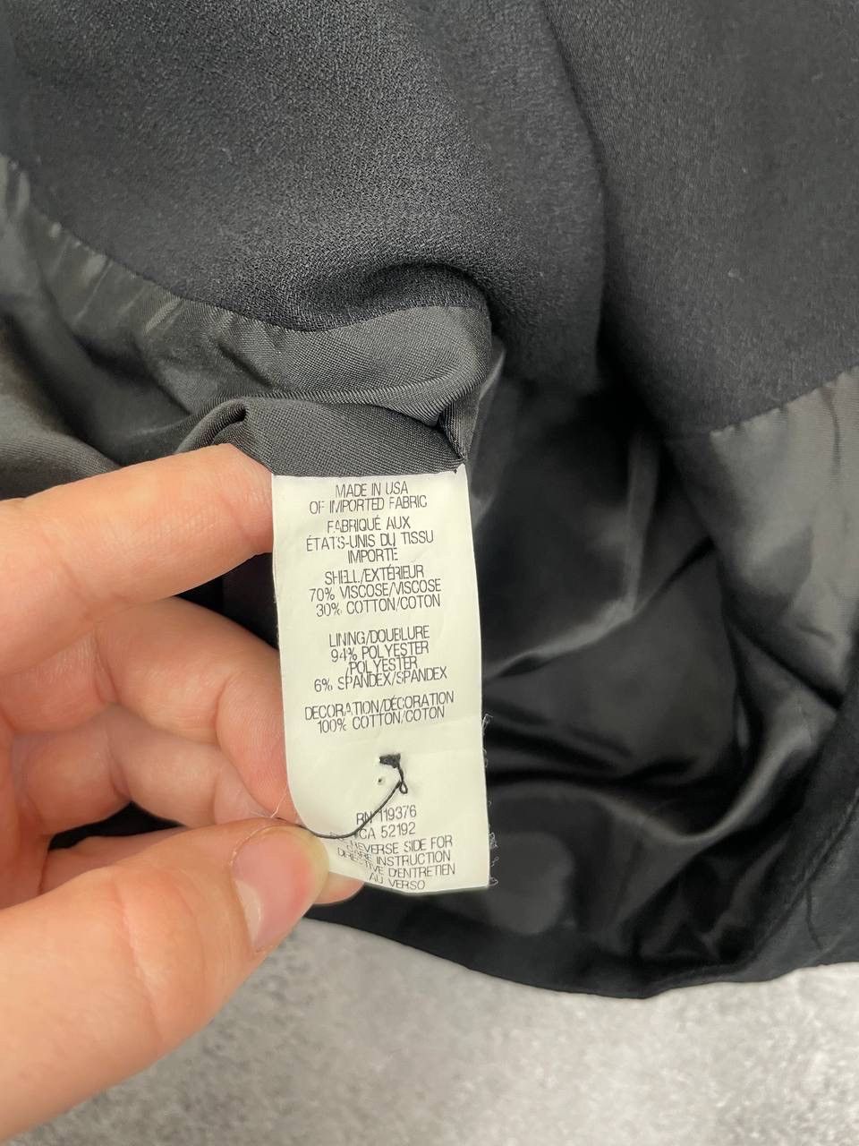 Helmut Lang Helmut Lang Women Blazer Jacket Black Size M Size M / US 6-8 / IT 42-44 - 6 Thumbnail