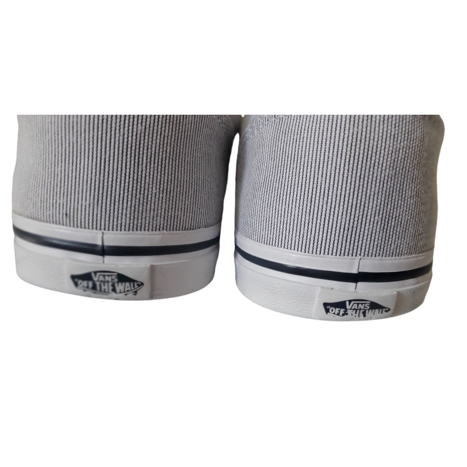 Vans VANS Off the Wall Sneakers Blue Pinstripe Women's Size 8 Size US 8 / IT 38 - 3 Thumbnail