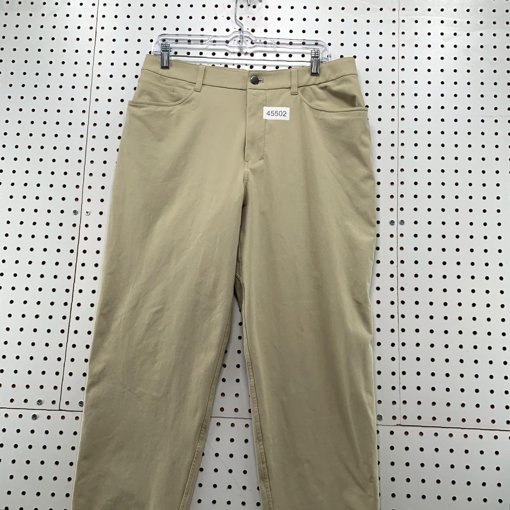 Lululemon Lululemon Pants Men 35 Beige ABC Classic Fit Warpstreme Golf Business 5 Pocket Size US 35 - 3 Thumbnail