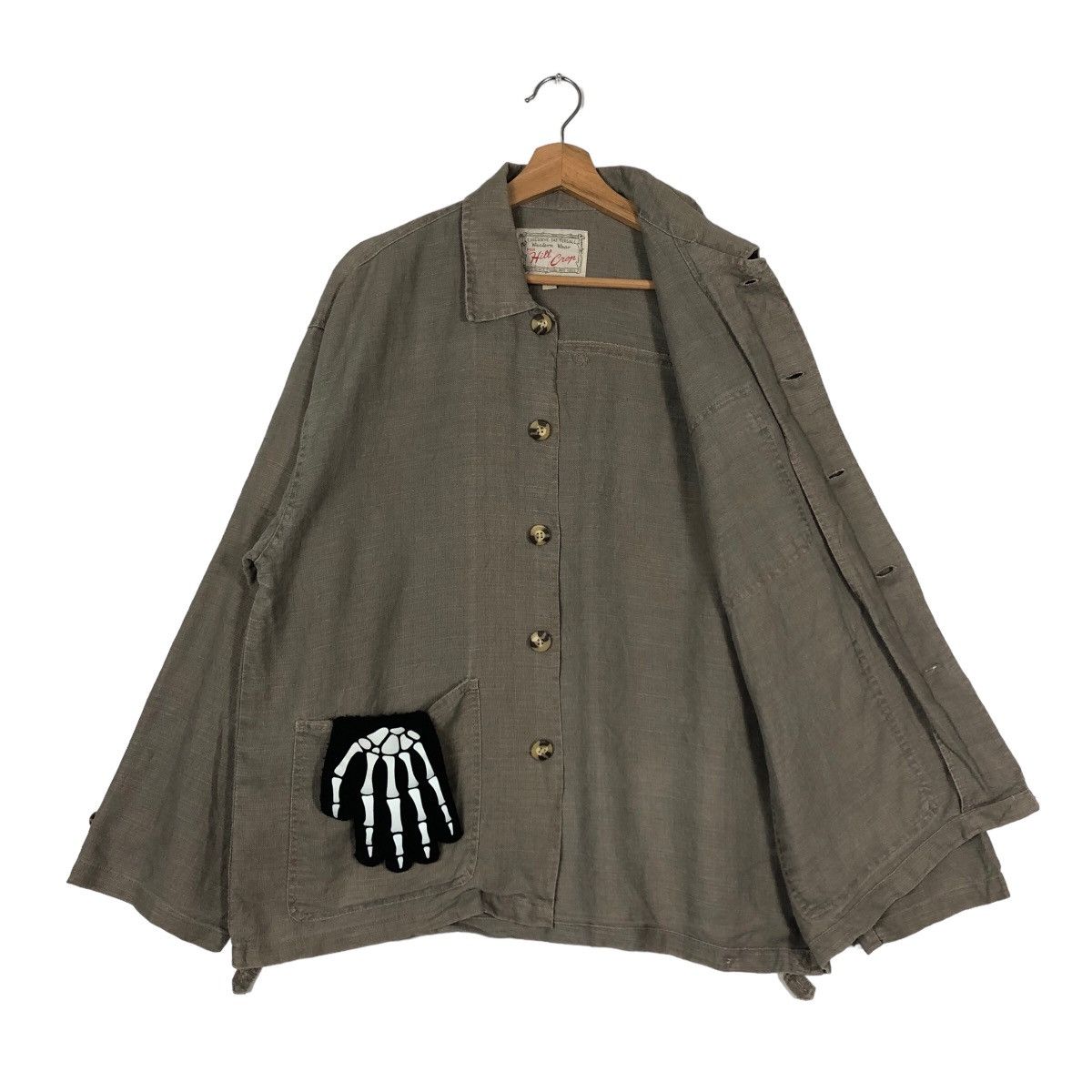 Issey Miyake 🔥Vintage Hikory Chore Jacket Hill Crop Western Made Design Size US M / EU 48-50 / 2 - 9 Thumbnail