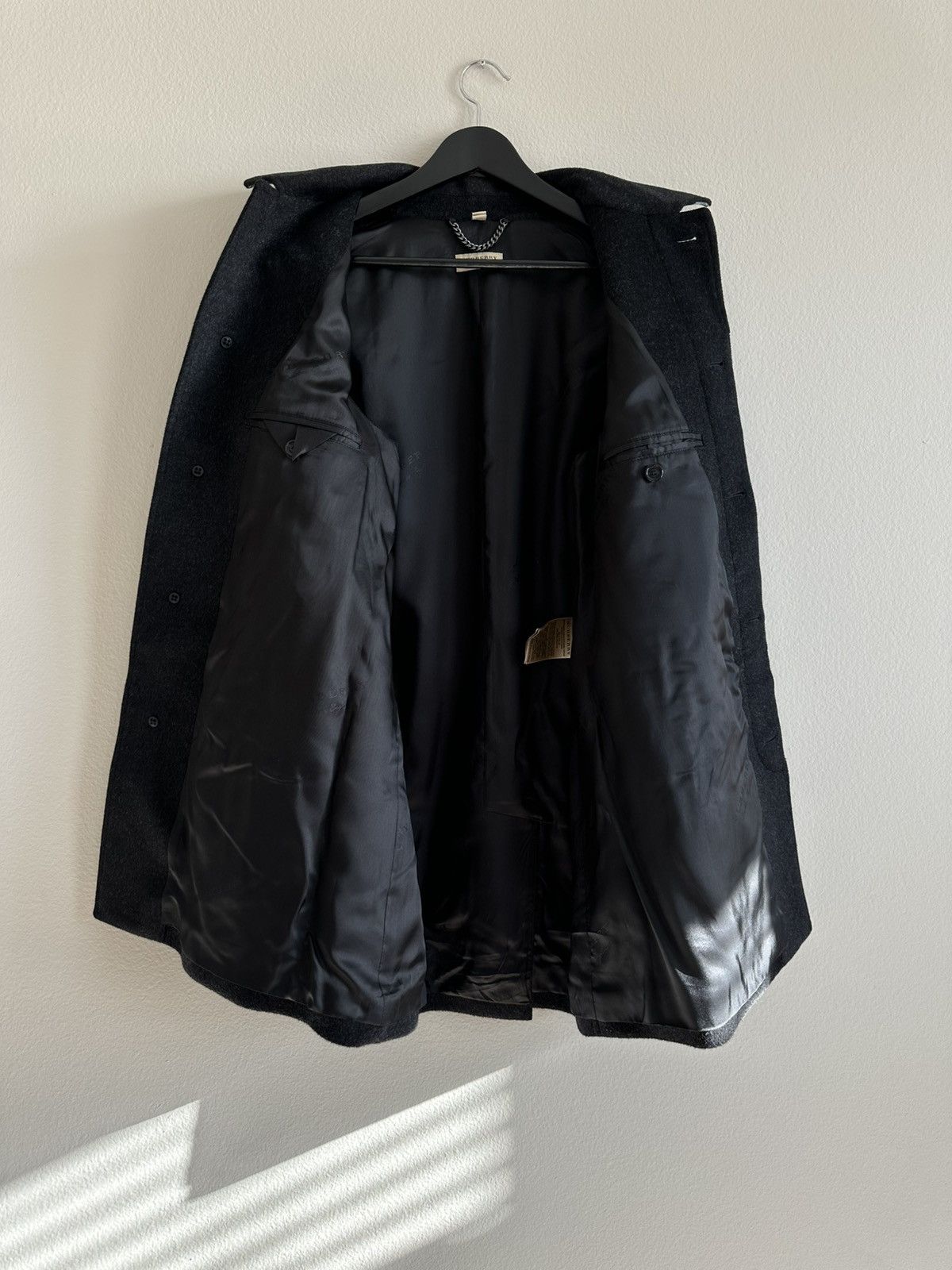 Burberry Burberry Wool/Cashmere Coat Size US M / EU 48-50 / 2 - 2 Thumbnail
