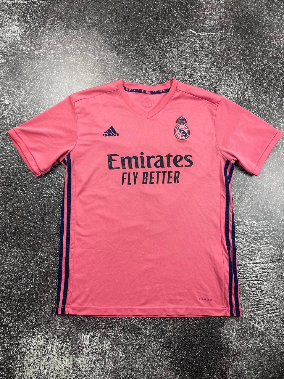 Adidas Adidas Real Madrid Emirates Soccer Jersey T-shorts Pink Mens Size US M / EU 48-50 / 2 - 1 Thumbnail
