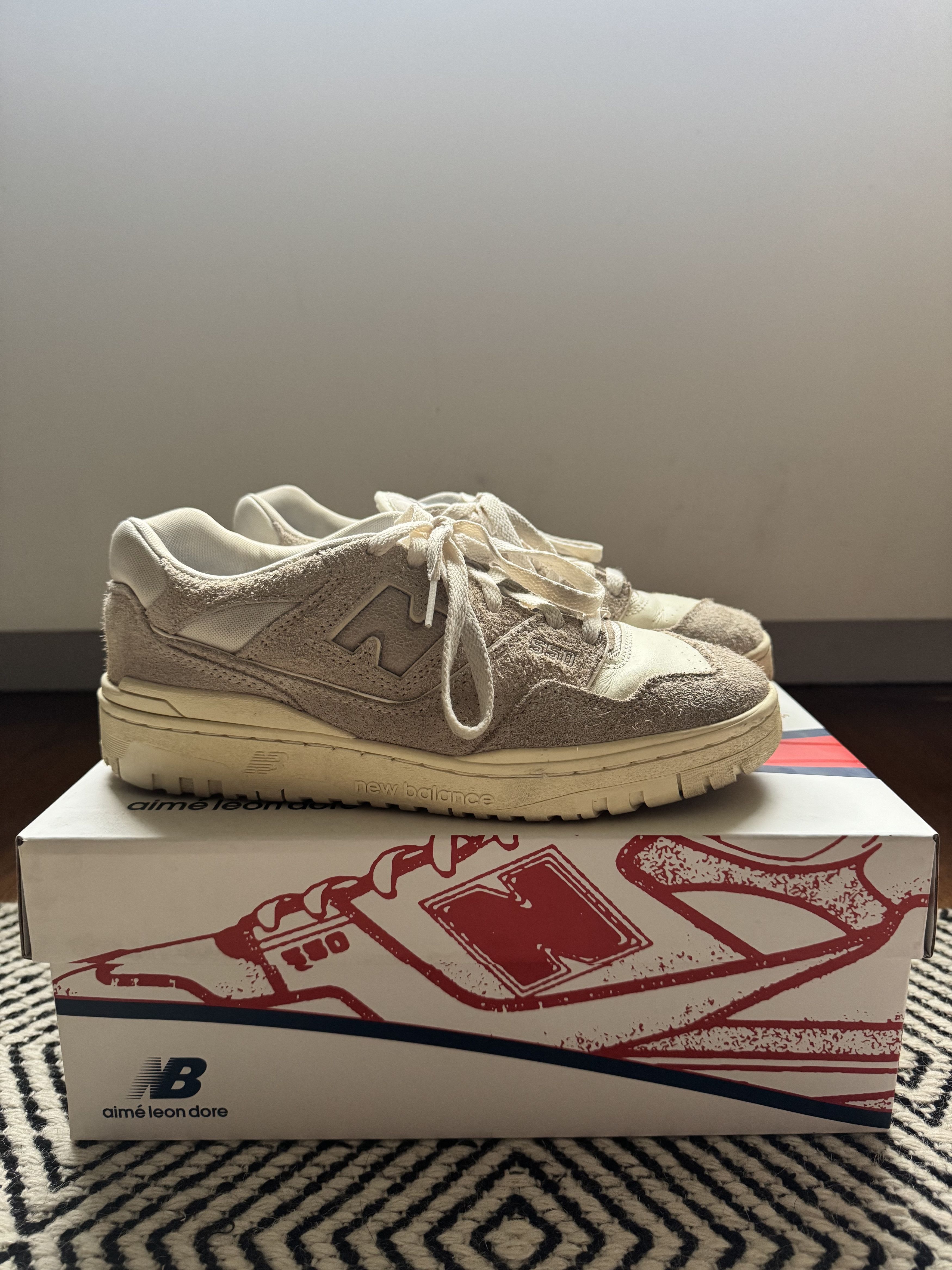 Aime Leon Dore × New Balance New Balance 550 Aime Leon Dore Grey Suede Size US 9 / EU 42 - 3 Thumbnail