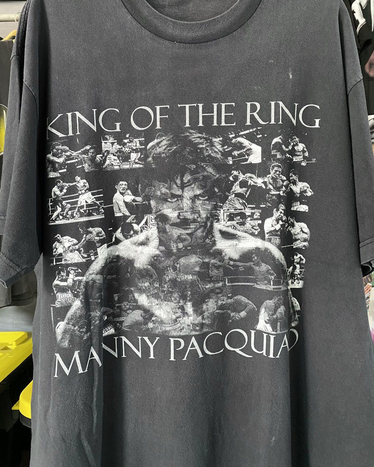 AAA T-Shirt Vintage Boxing Manny Pacquiao King of The Ring Size US XL / EU 56 / 4 - 2 Thumbnail