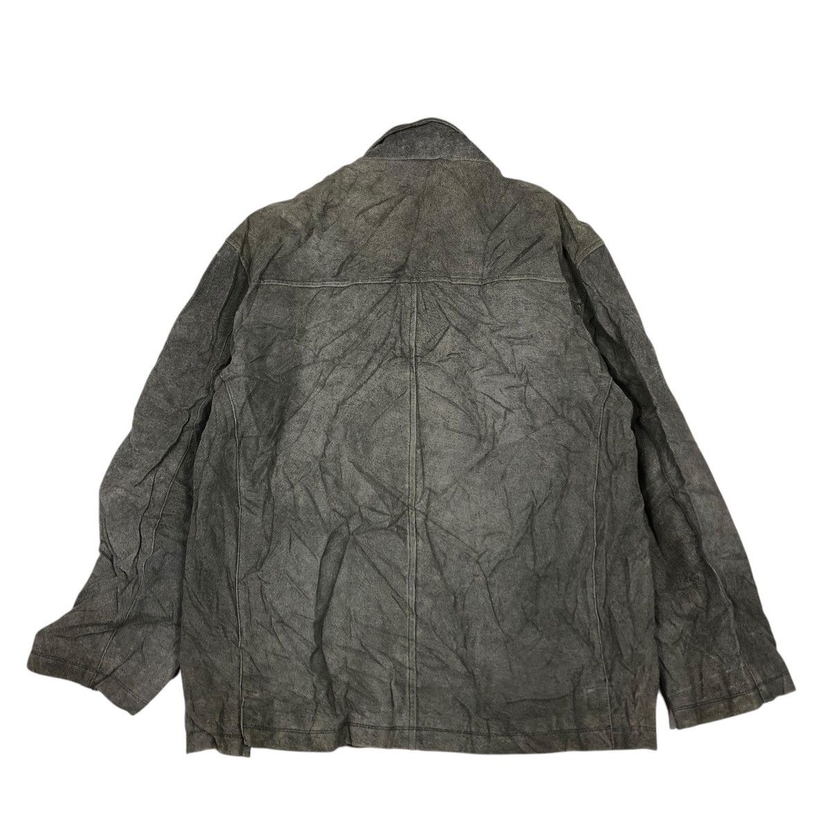 Japanese Brand 🔥VINTAGE BOMBER LEATHER JACKET BIKER DAN VALENTINO PARIS Size US L / EU 52-54 / 3 - 2 Thumbnail