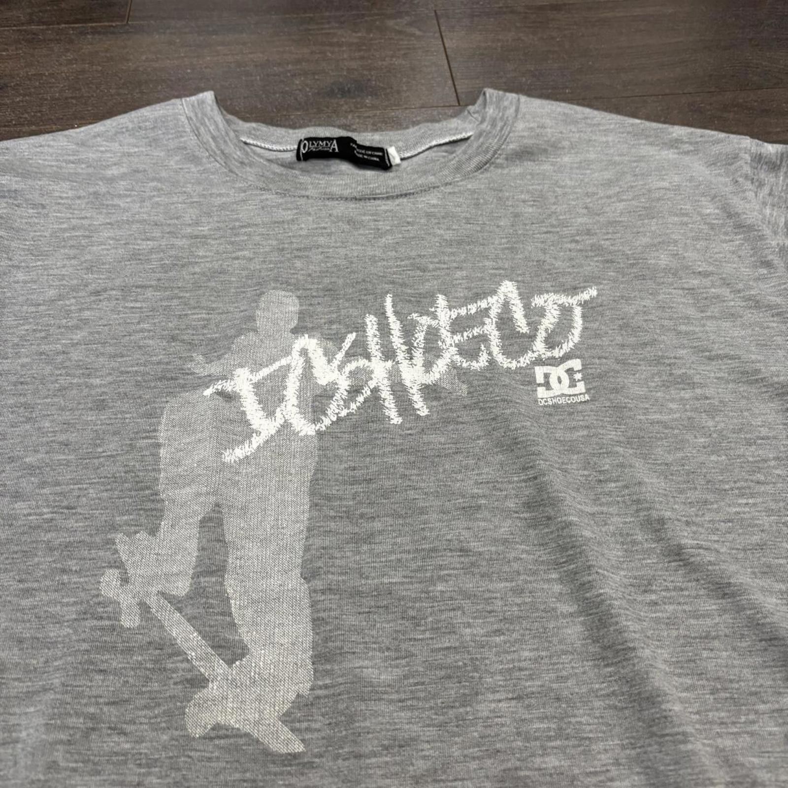 Designer vintage dc shoe co t shirt 00s L Size US L / EU 52-54 / 3 - 2 Thumbnail