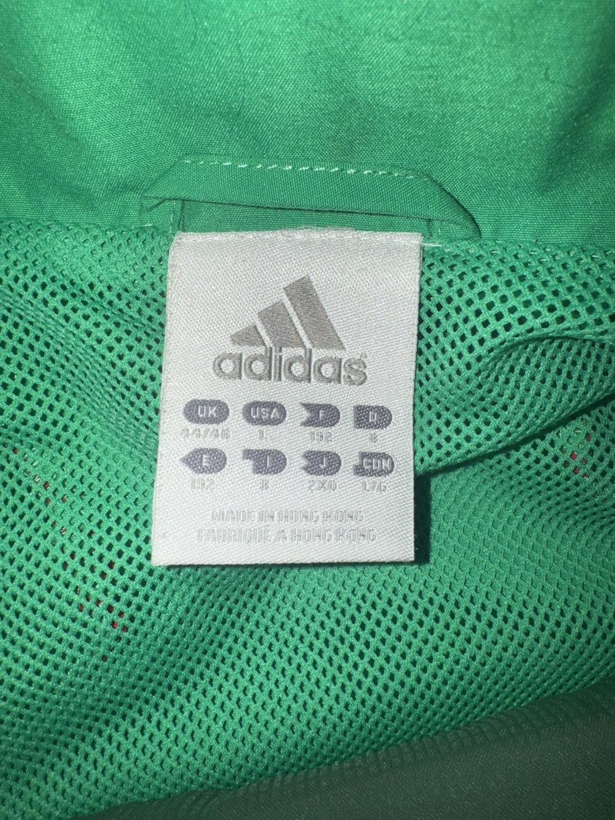 Adidas Retro Adidas Mexico Windbreaker Size US L / EU 52-54 / 3 - 3 Thumbnail