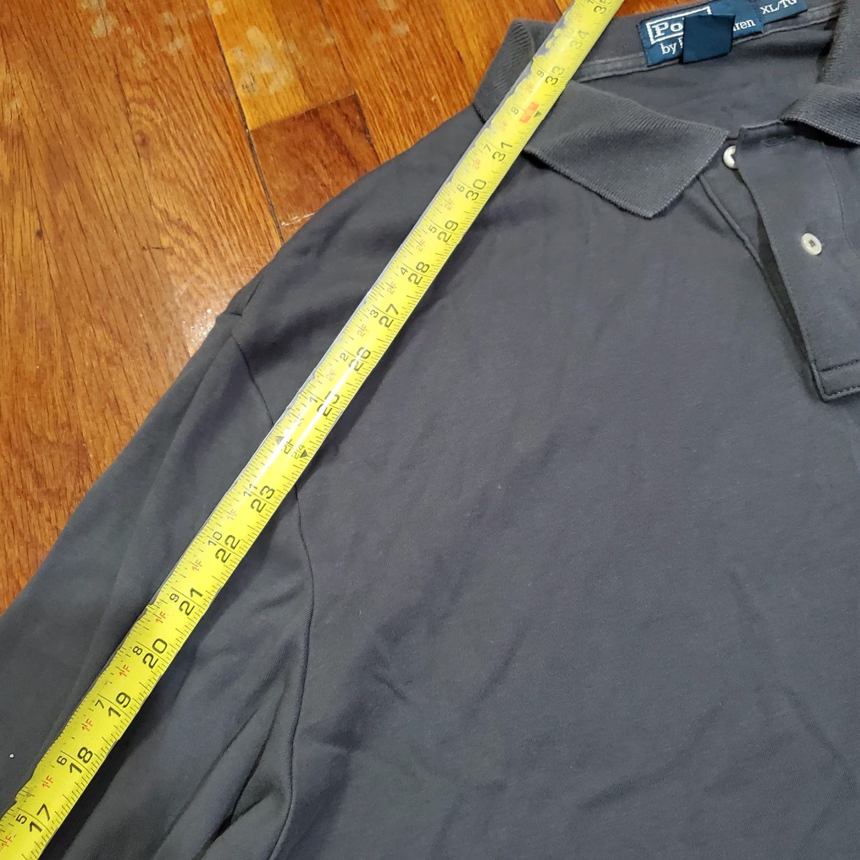 Polo Ralph Lauren Polo Ralph Lauren Shirt Mens XL Gray Long Sleeve Classic Fit Pony Embroidered Size US XL / EU 56 / 4 - 6 Thumbnail