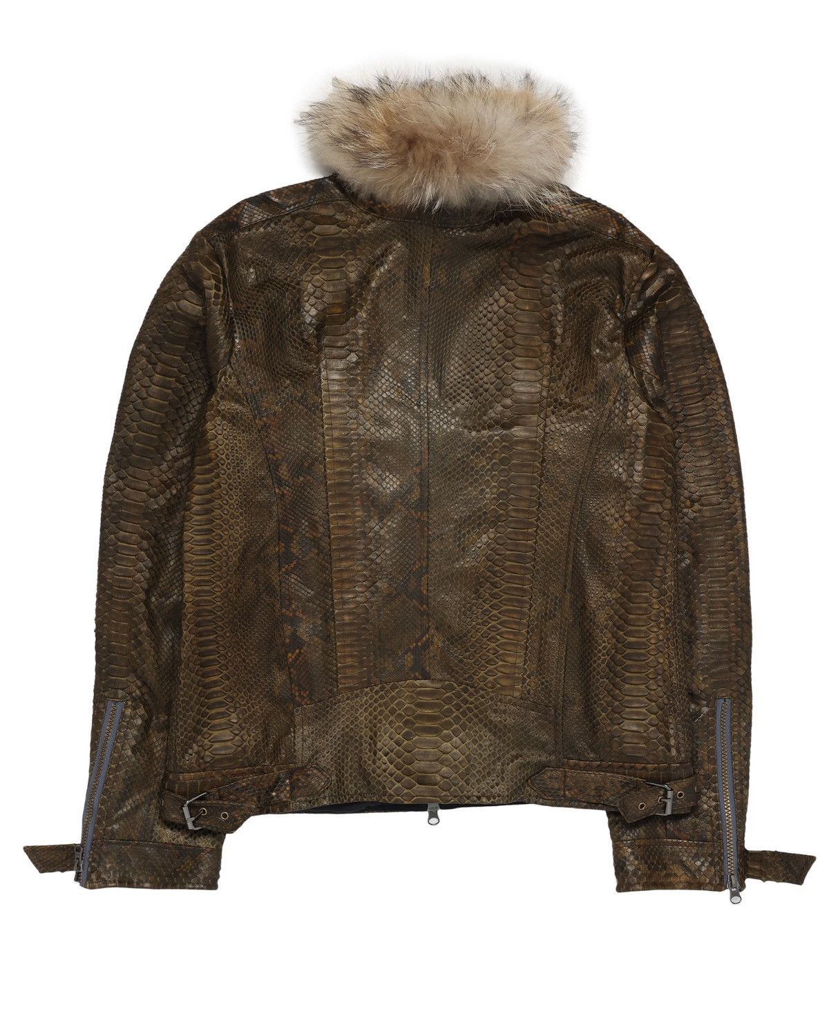 Japanese Brand Vertgarments phyton leather jacket Size US S / EU 44-46 / 1 - 2 Thumbnail