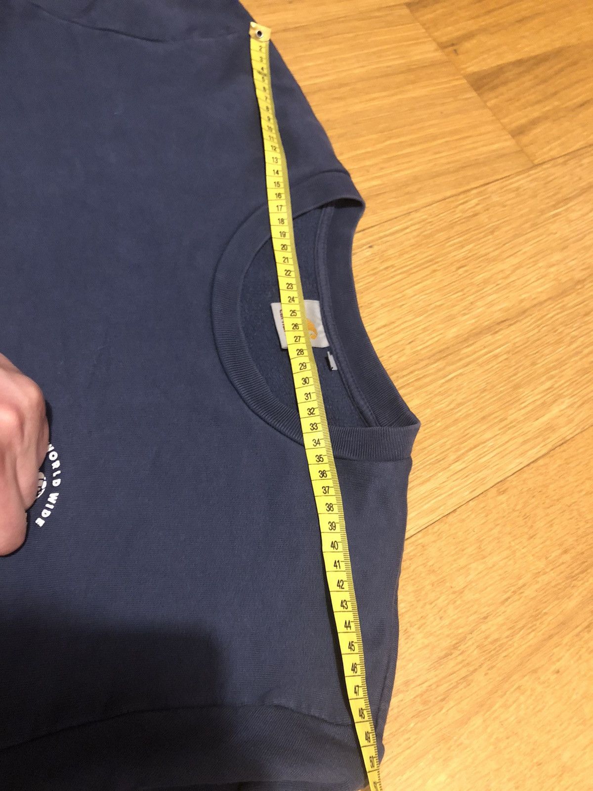 Carhartt × Carhartt Wip Carhartt world wide wip sweatshirt (M) Size US M / EU 48-50 / 2 - 8 Thumbnail