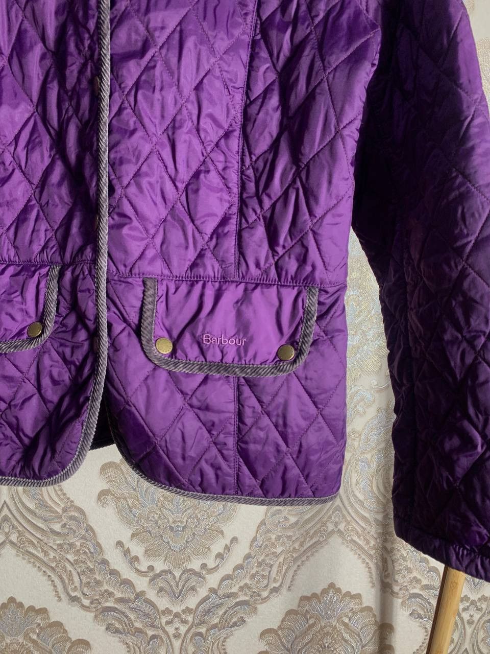 Barbour × Vintage VERY RARE BARBOR VINTAGE QUILT JACKET ENGLAND STYLE Y2K 90s Size XL / US 12-14 / IT 48-50 - 4 Thumbnail