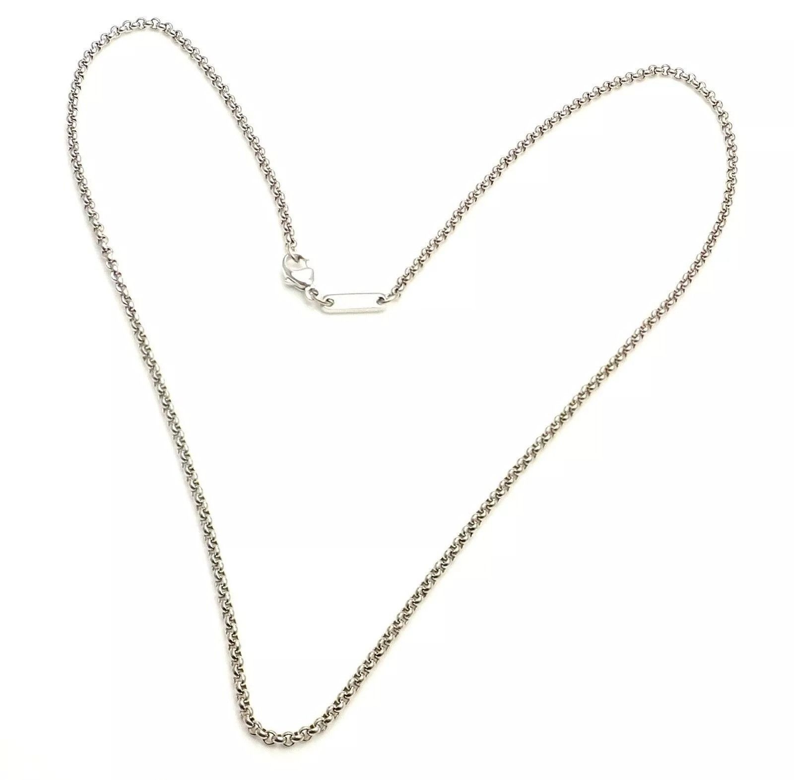 Chopard Chopard 18k White Gold Simple Chain Necklace 16.75" Size ONE SIZE - 3 Thumbnail