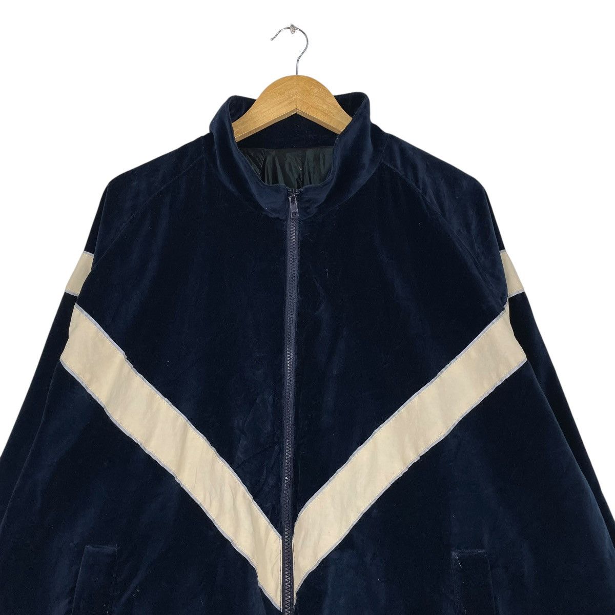Japanese Brand × Sunny Sports 💥SUNNY SPORT VELVET ZIPPER BOMBER JACKET Size US L / EU 52-54 / 3 - 2 Thumbnail