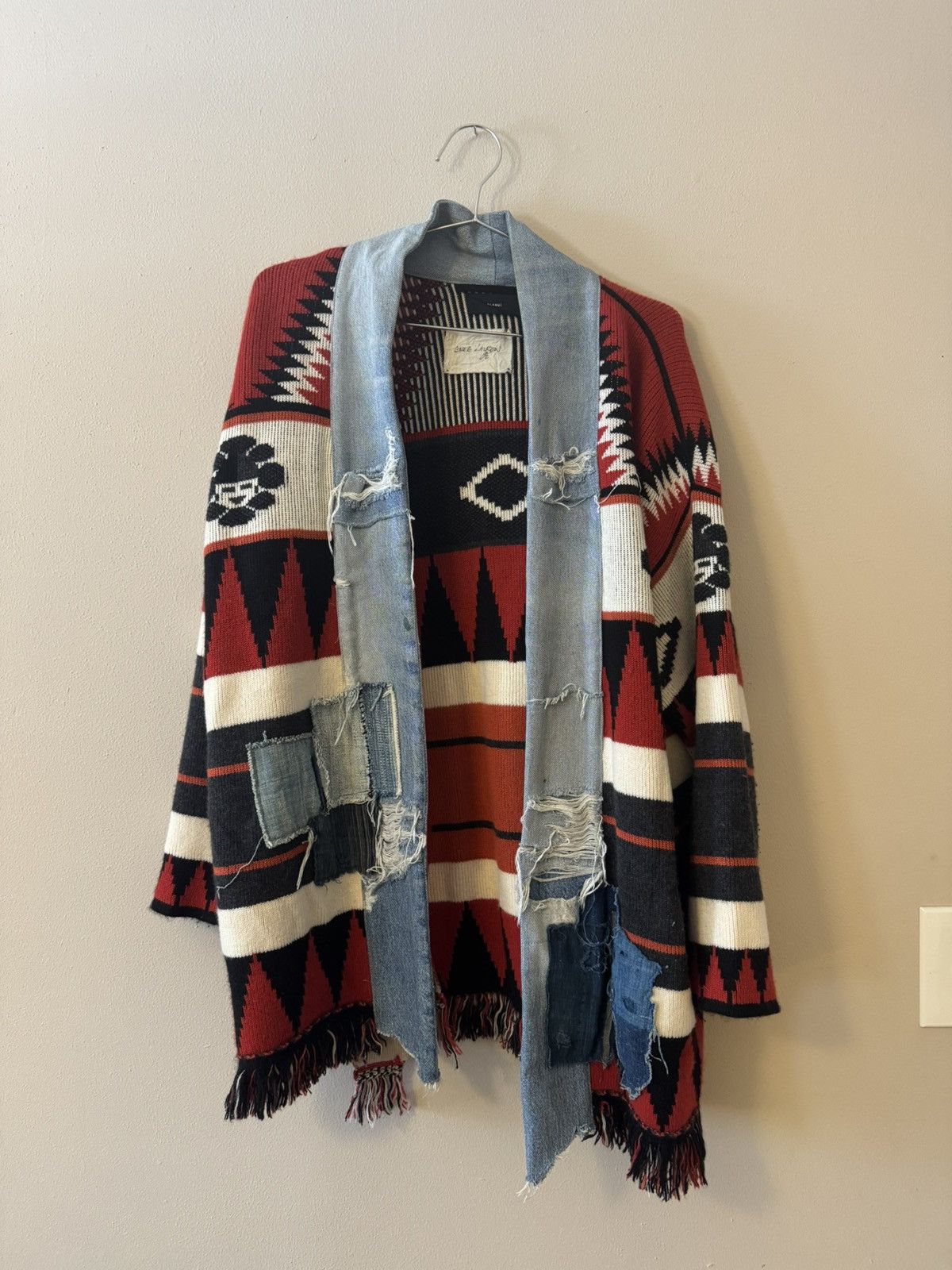 Alanui × Greg Lauren Alanui Cashmere Cardigan Size US S / EU 44-46 / 1 - 9 Thumbnail