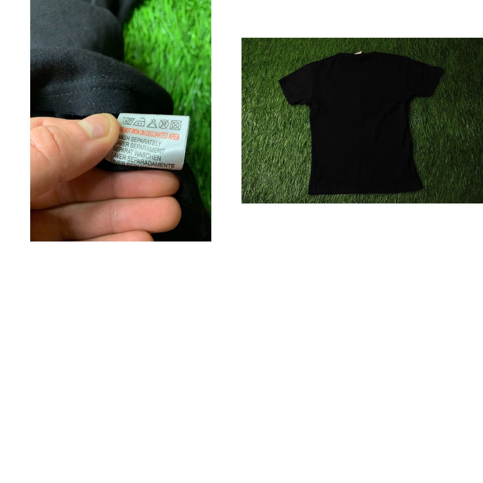 Vintage Absolute Apparel Women T-Shirt Casual Shirt Dark Black XS? Size L / US 10 / IT 46 - 8 Thumbnail