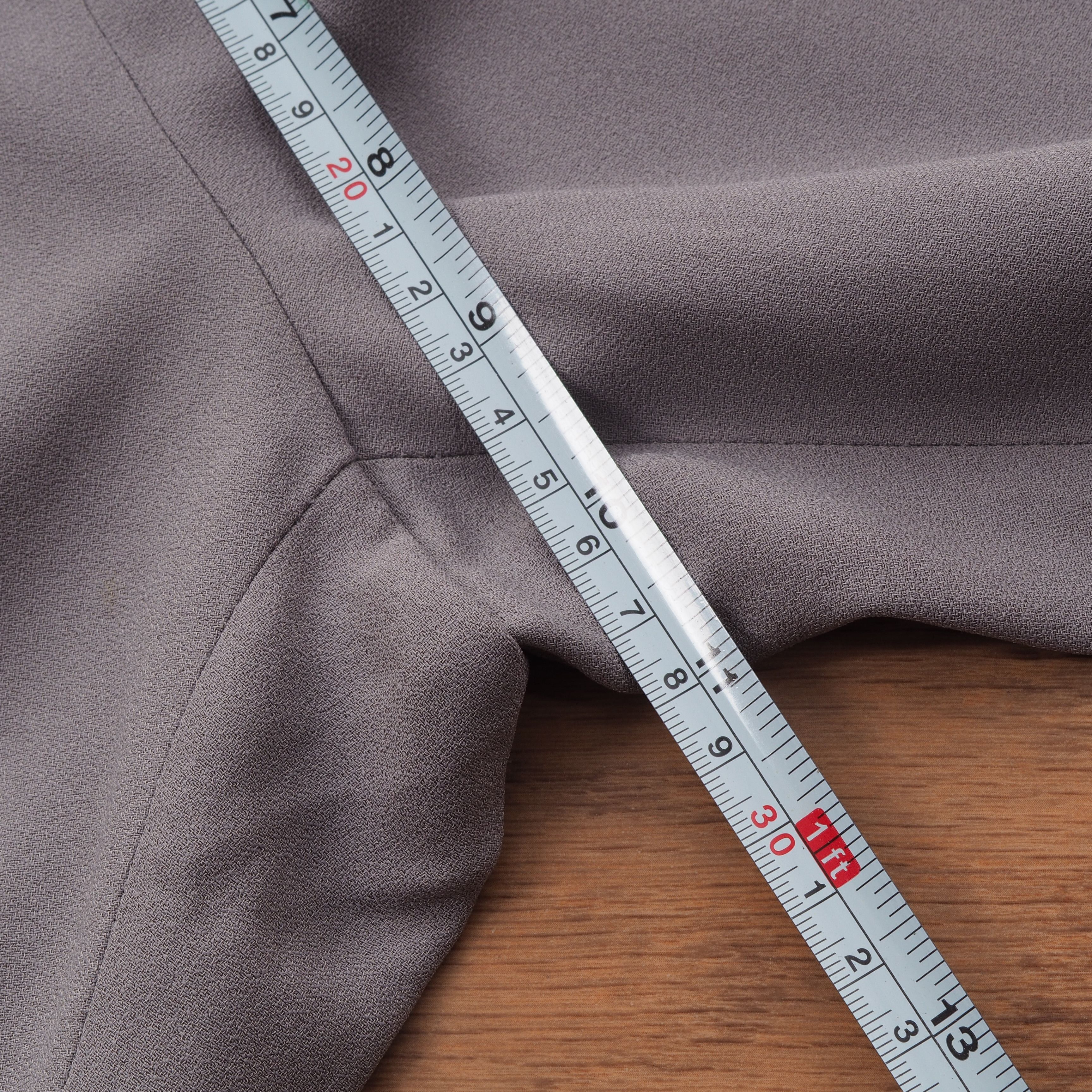 Costume National Costume National Vintage Beige Gray Straight Pants Size 28" / US 6 / IT 42 - 6 Thumbnail