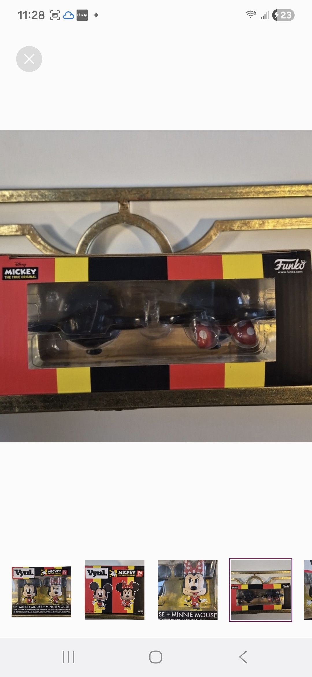Other Mickey True Original 90Yrs MAGIC × Funko Vynl Mickey+Minnie Size ONE SIZE - 4 Thumbnail