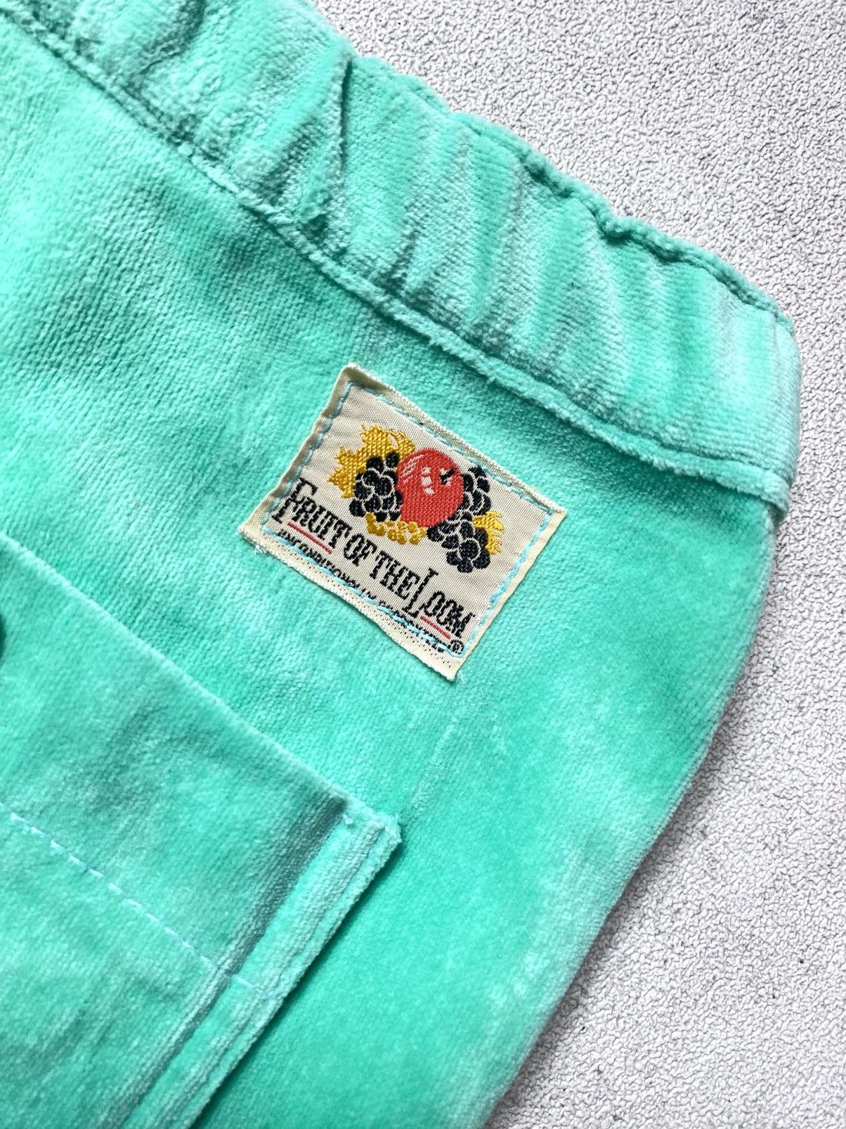 Fruit Of The Loom Vintage 60s Fruit of the loom x Edwin Suede Flared Pants Size US 29 - 11 Thumbnail