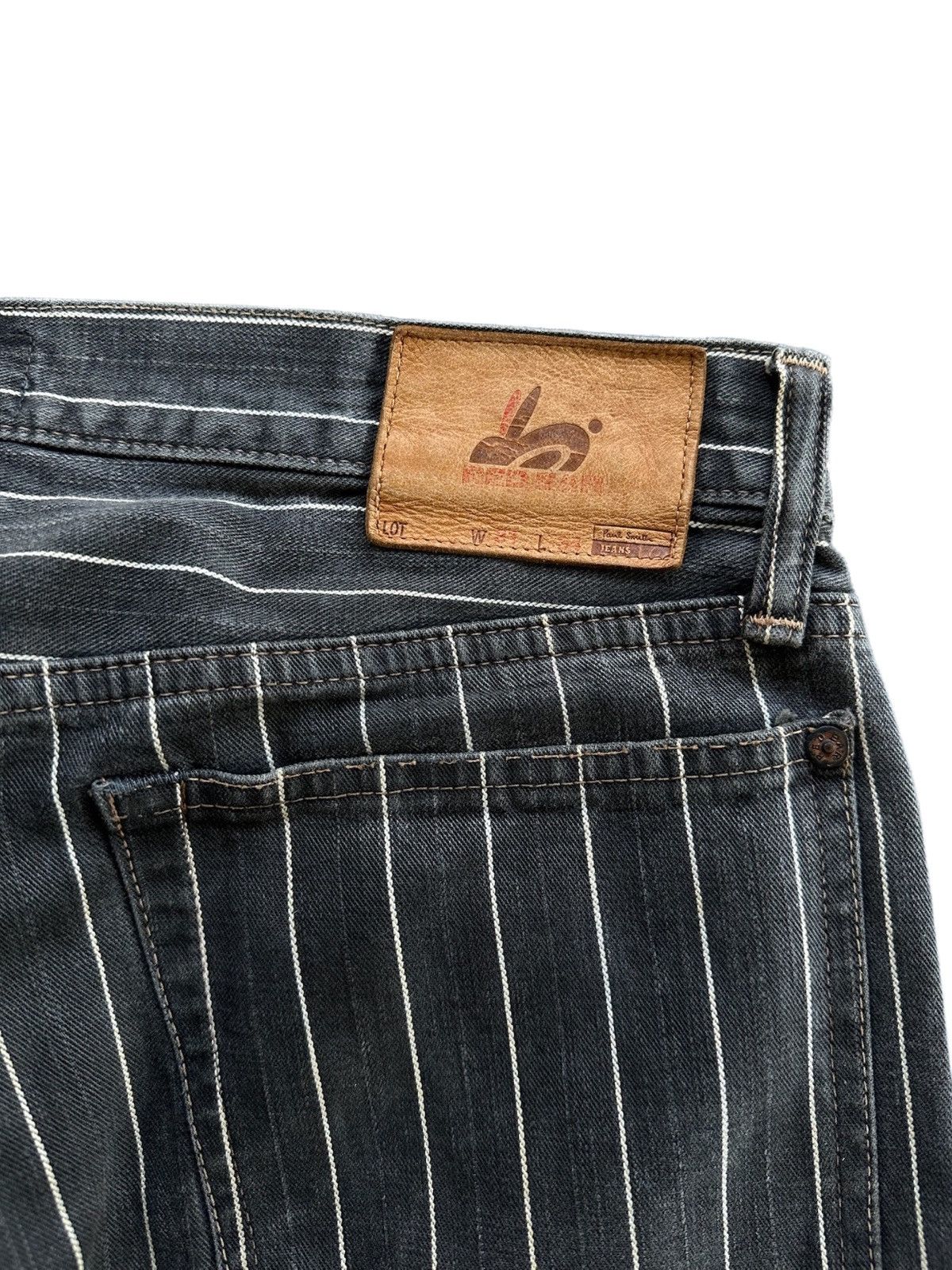 Paul Smith Red Ear Vintage Paul Smith Red Ear Lined Stripe Jeans Size US 32 / EU 48 - 11 Thumbnail