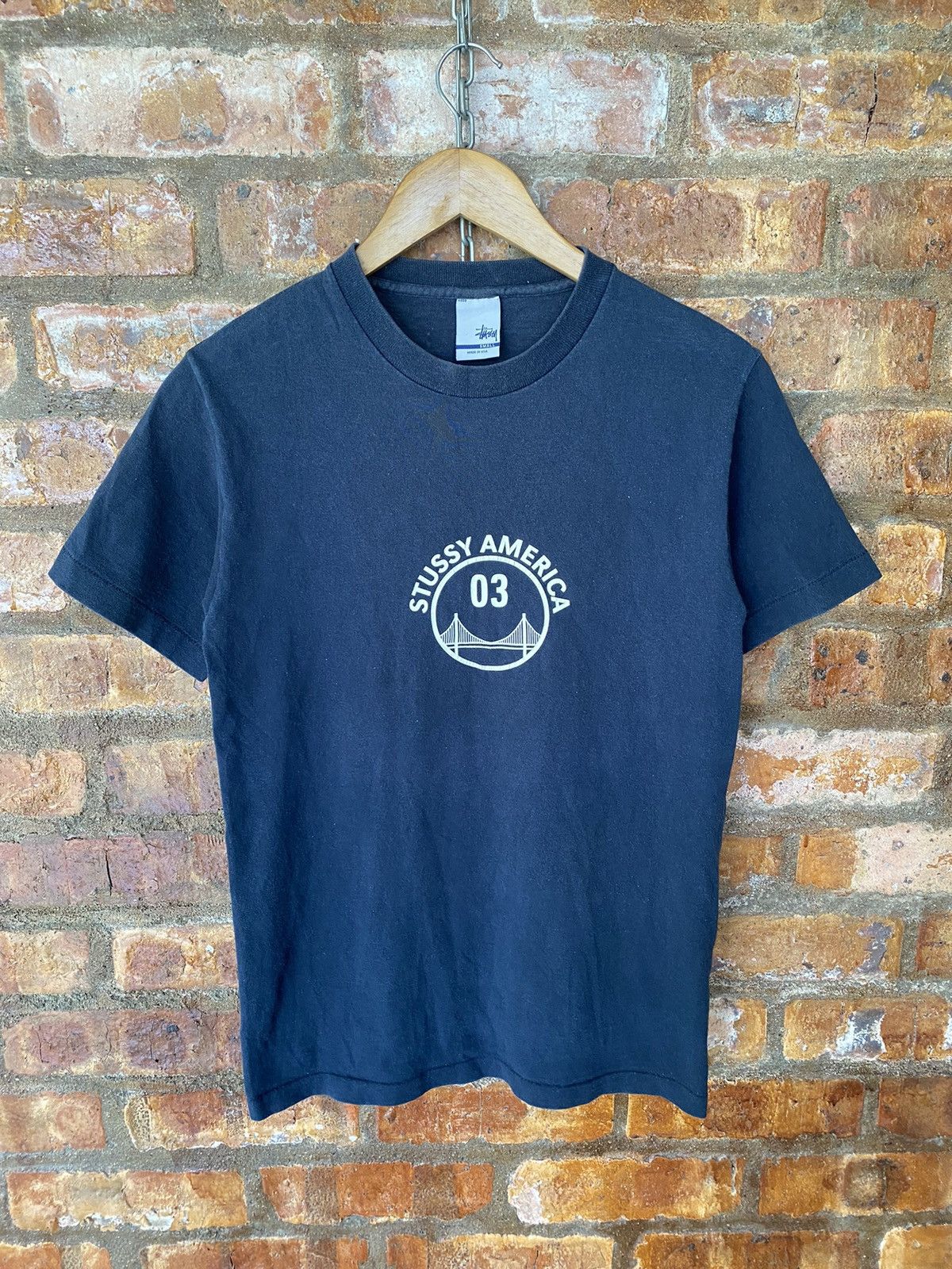 Stussy Vtg Stussy 03 Stussy America New York tee Size US XS / EU 42 / 0 - 2 Thumbnail