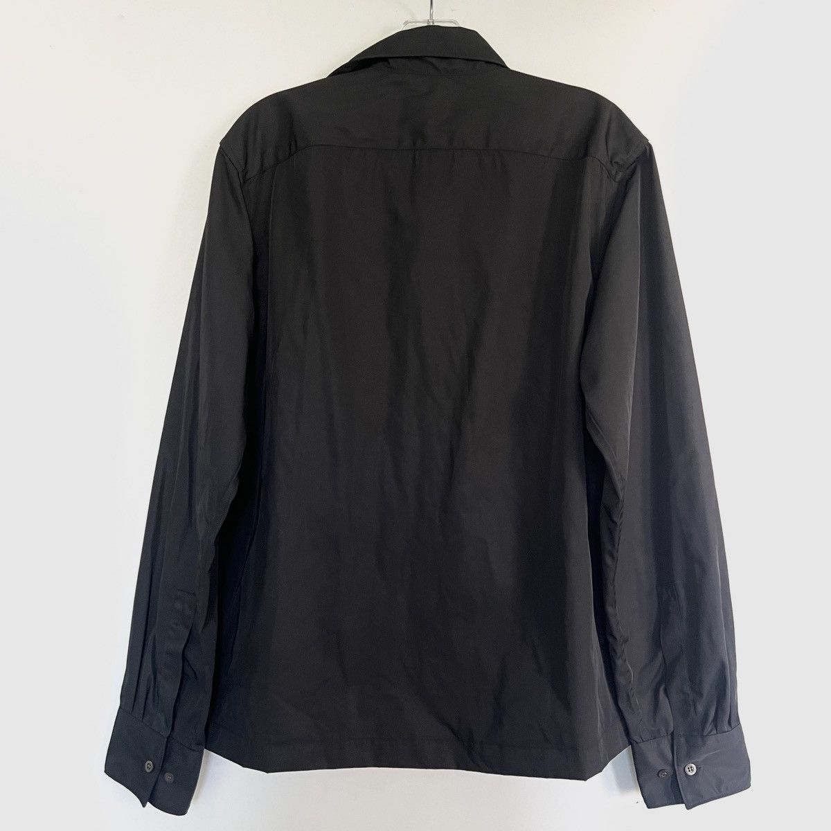 Dries Van Noten Dries Van Noten black water repellent nylon overshirt jacket Size US M / EU 48-50 / 2 - 8 Thumbnail